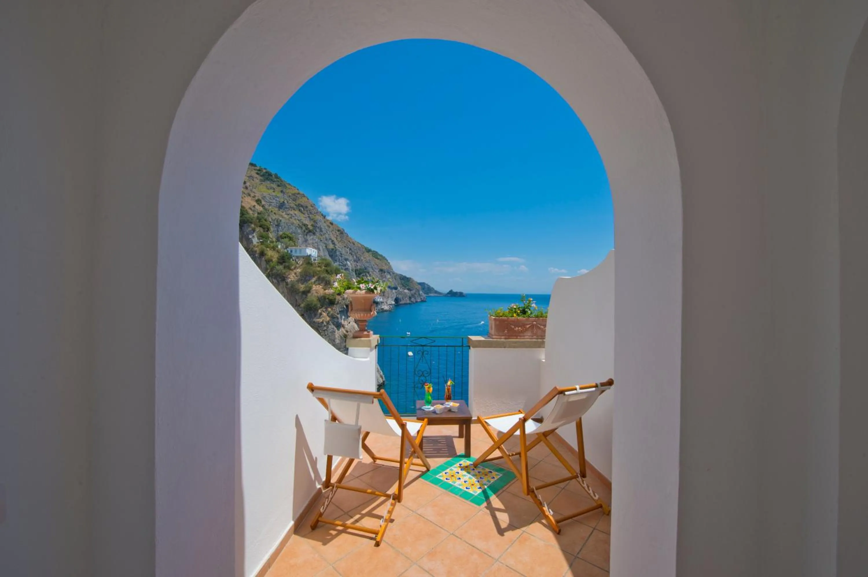 Balcony/Terrace in Villa Corallium