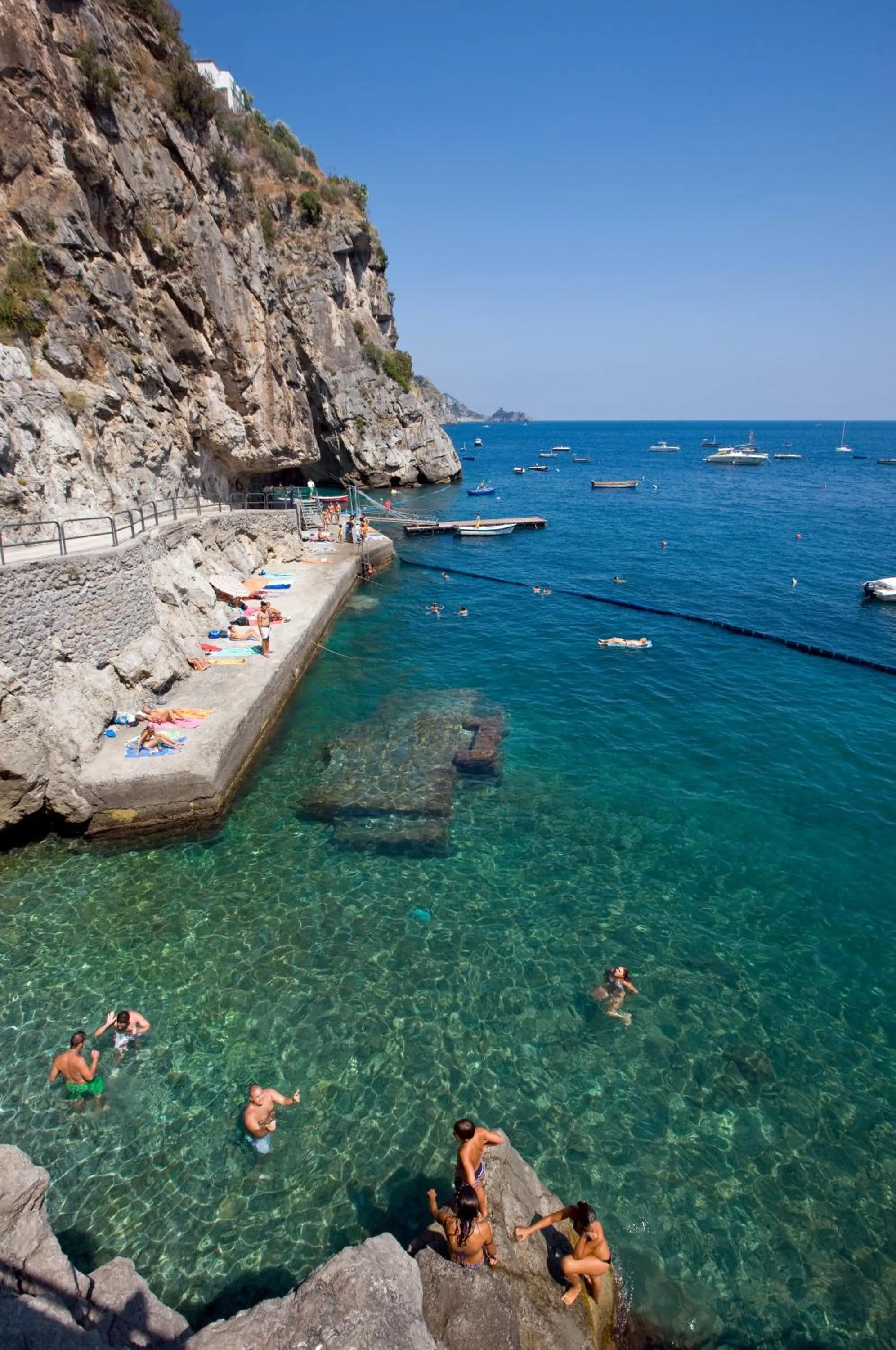 Beach in Villa Corallium
