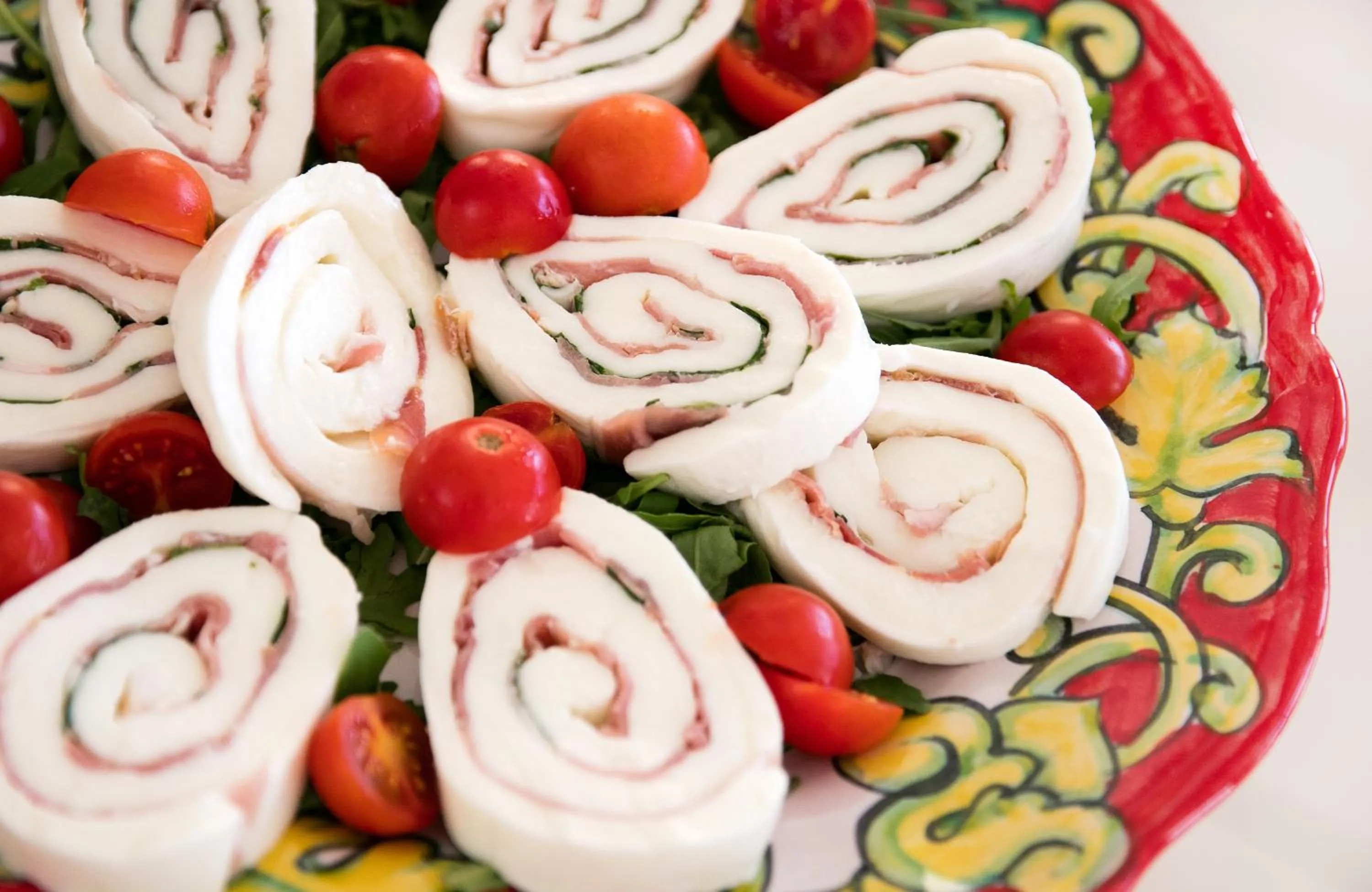 Buffet breakfast in Villa Corallium