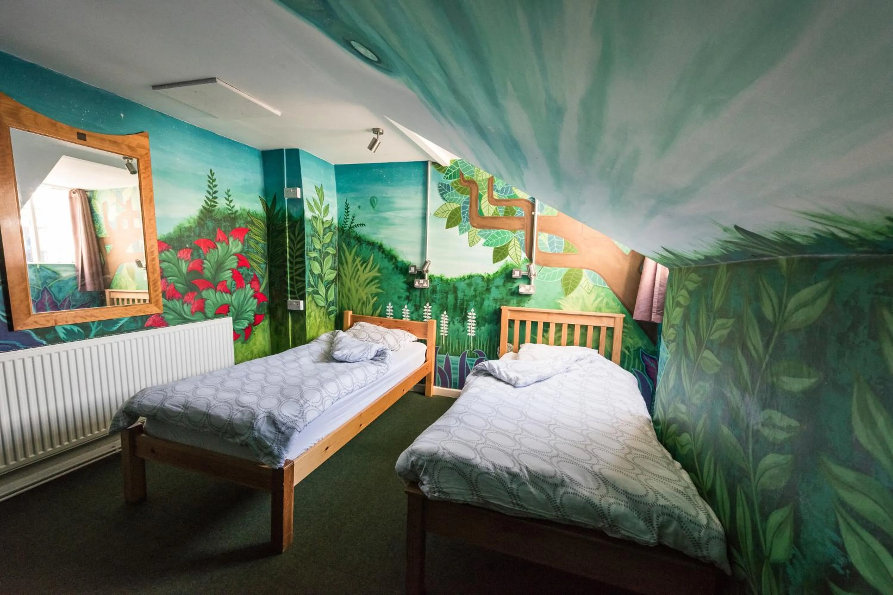 Bed in The Full Moon Backpackers