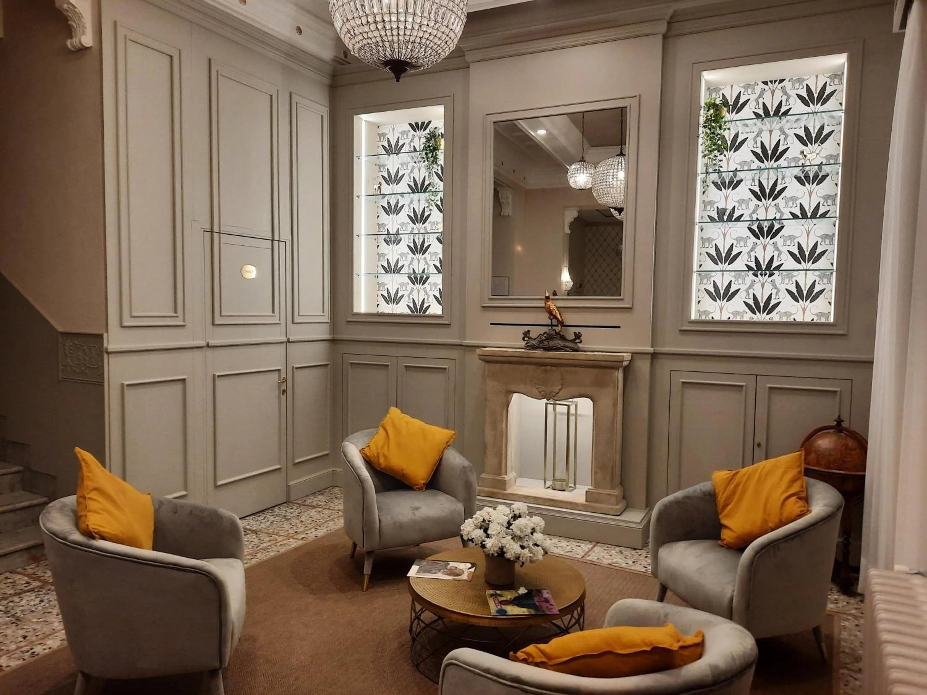 Living room in Hotel Eden Alaxi Hotels