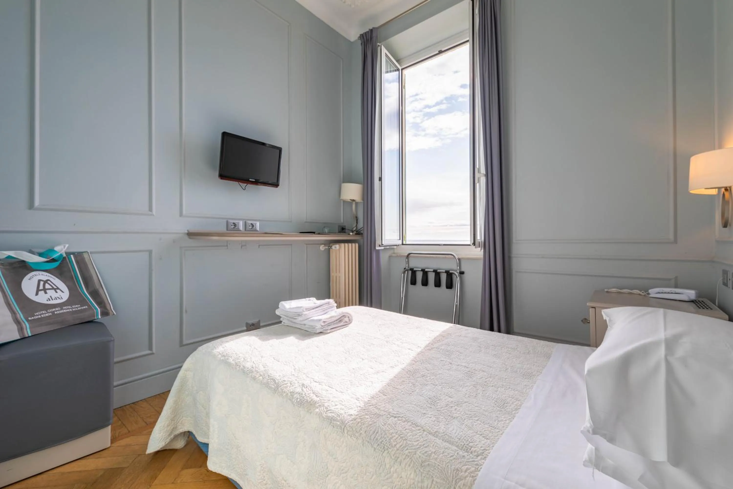 Photo of the whole room, Bed in Hotel Eden Alaxi Hotels