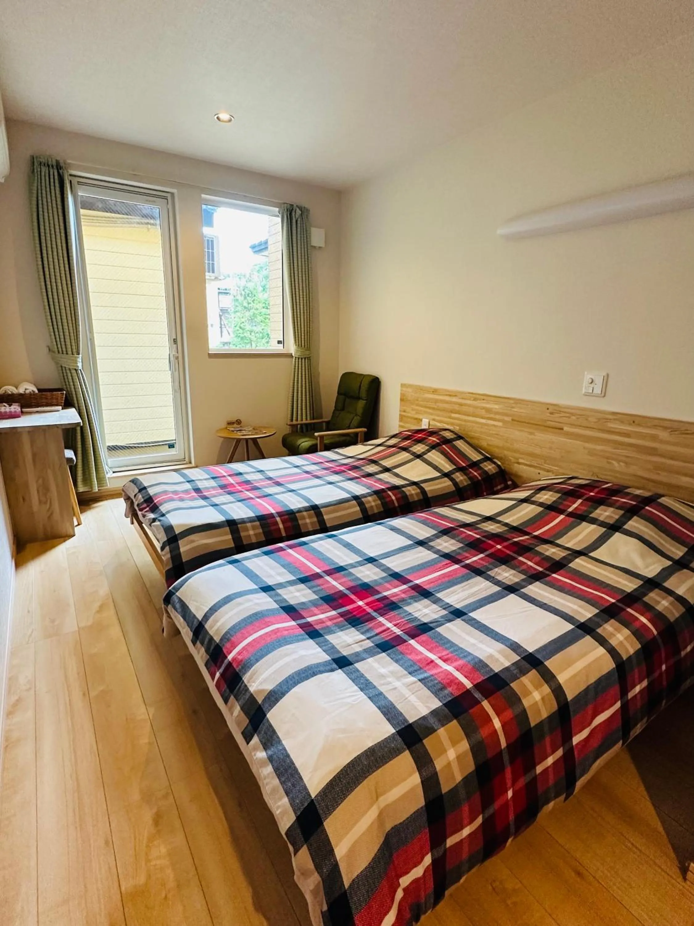 Bed in Plum House Otaru