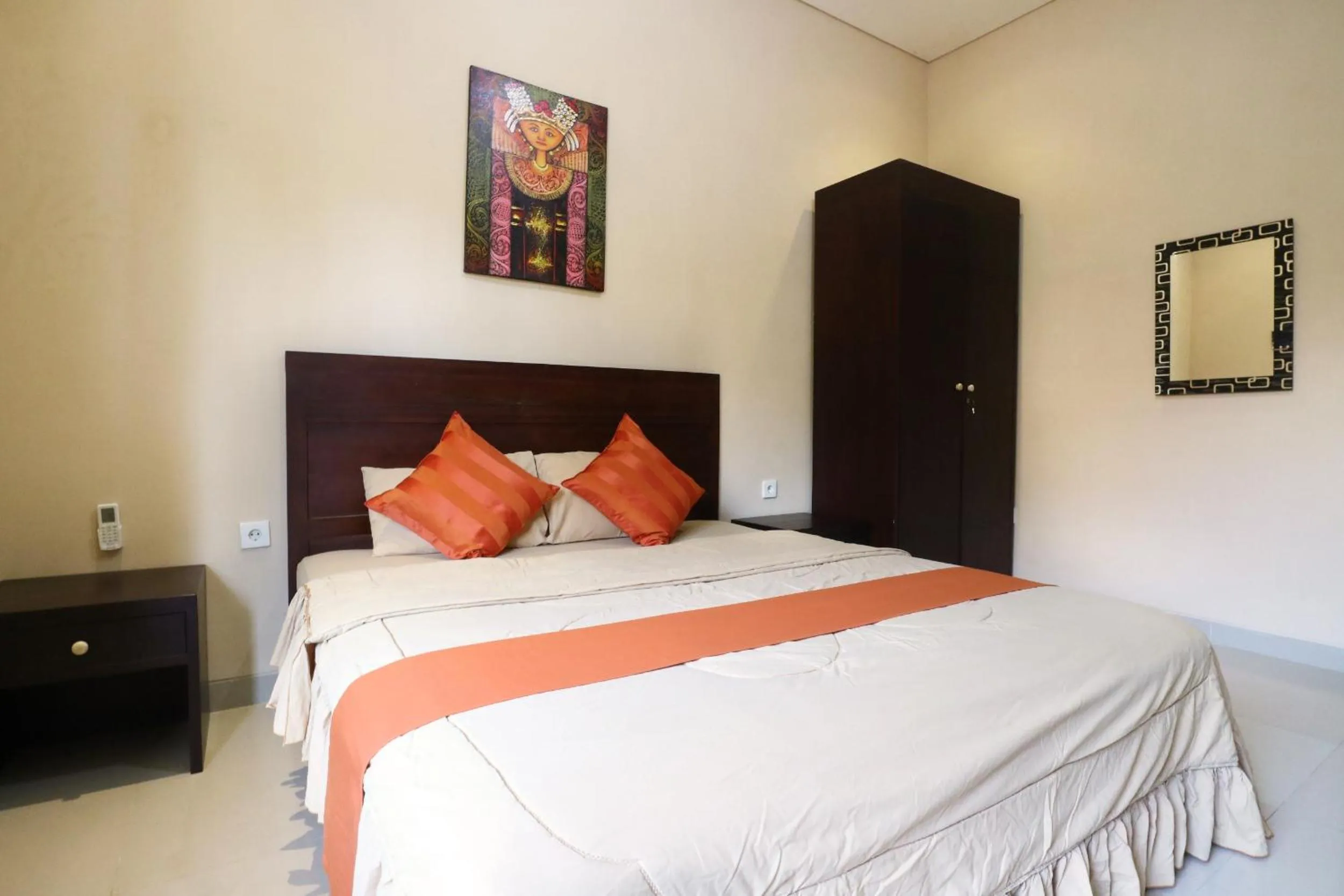 Bed in Dee Mansion Bali