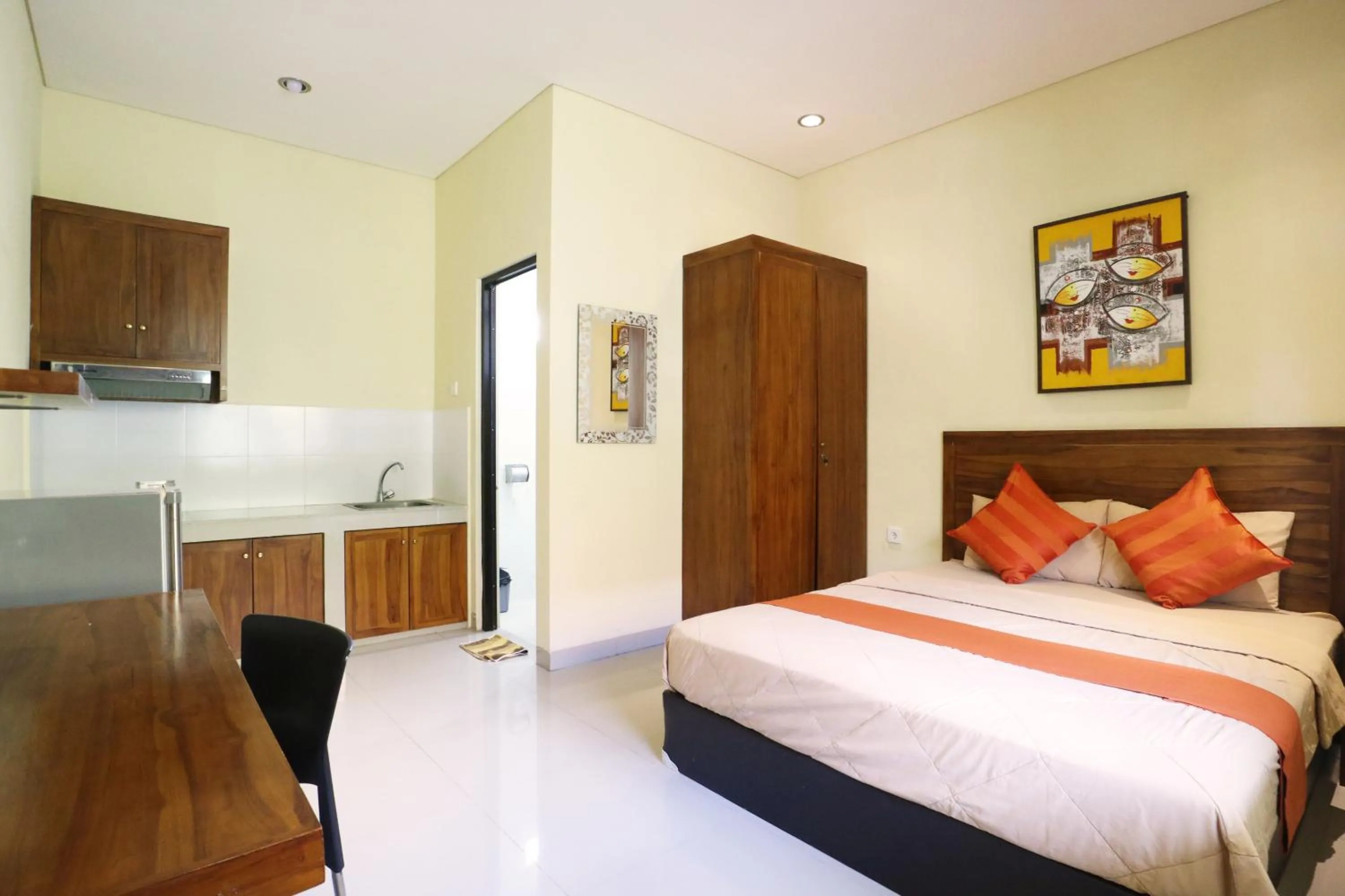Bedroom, Bed in Dee Mansion Bali