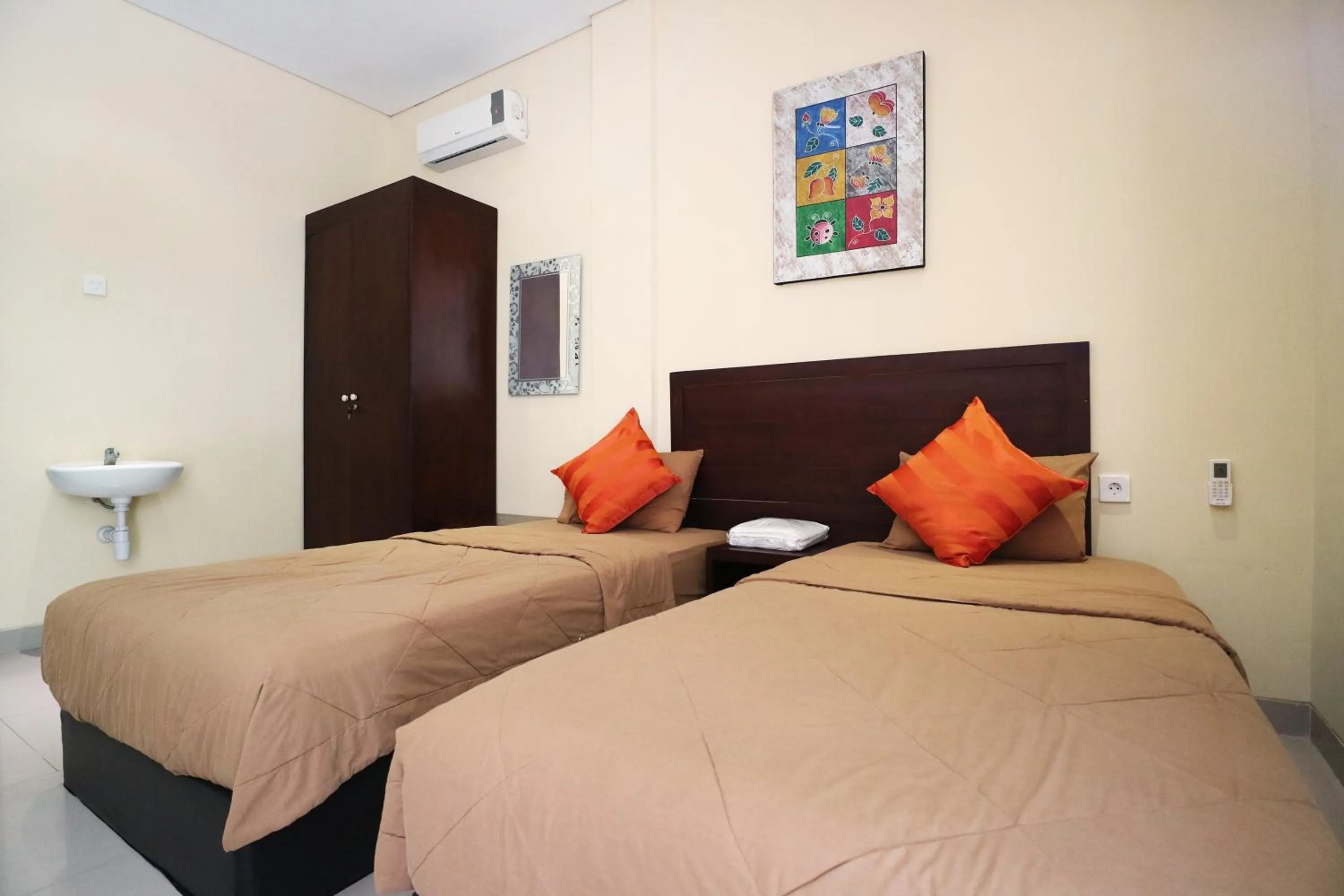 Bedroom, Bed in Dee Mansion Bali