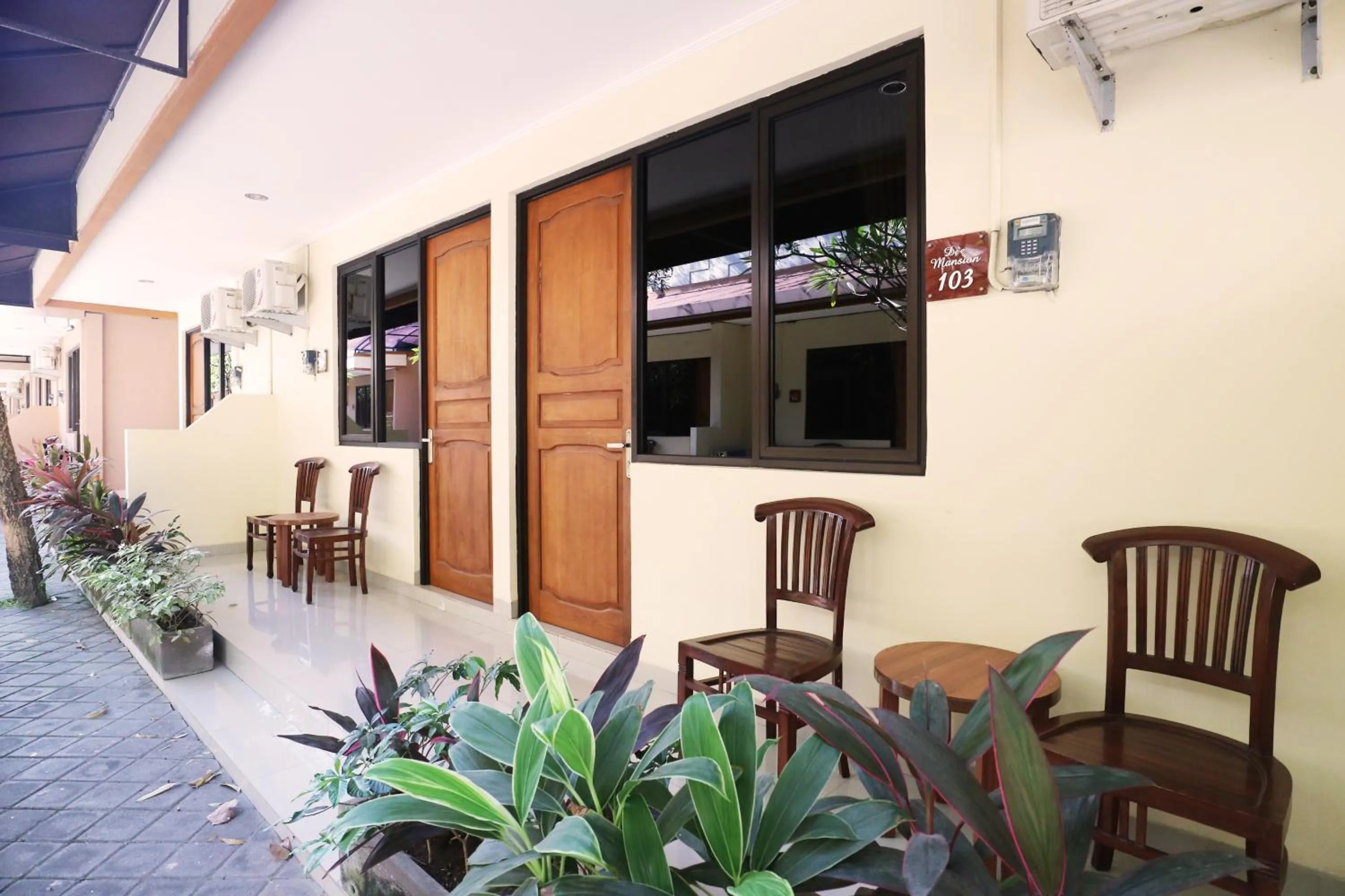Balcony/Terrace in Dee Mansion Bali