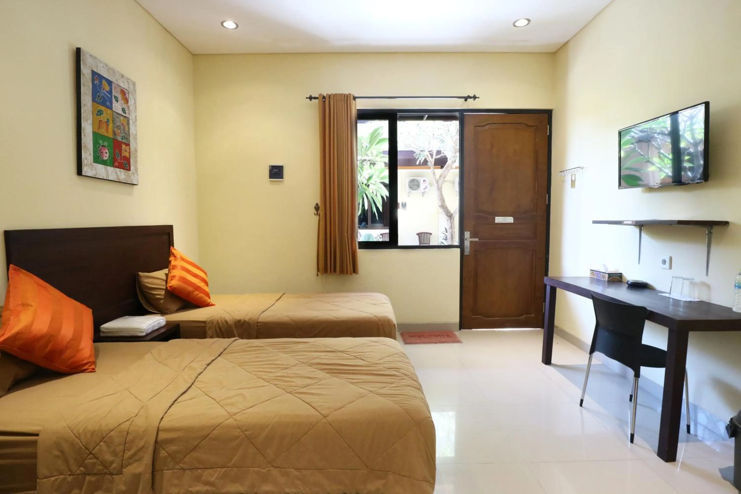 Bedroom, Bed in Dee Mansion Bali