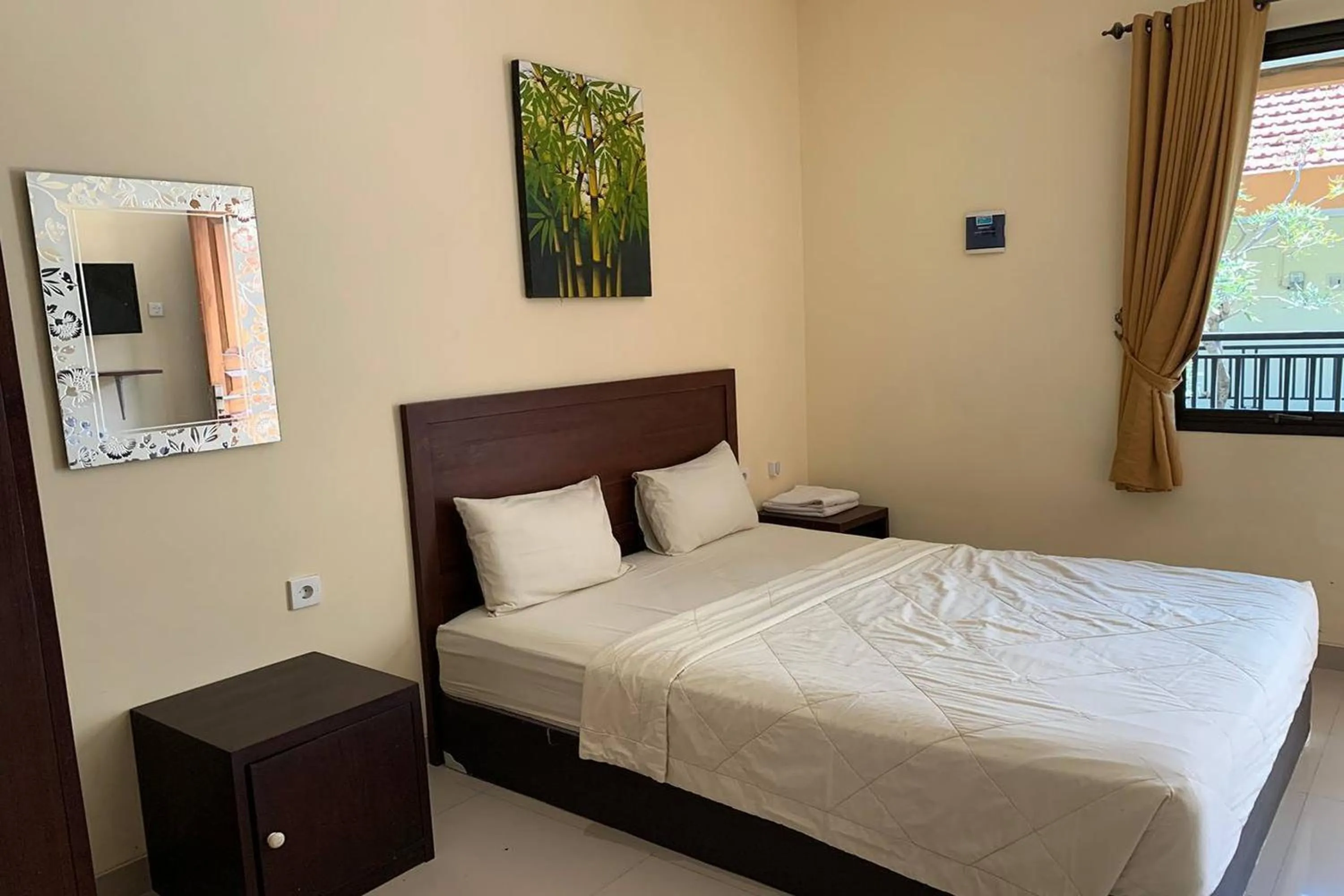 Bed in Dee Mansion Bali