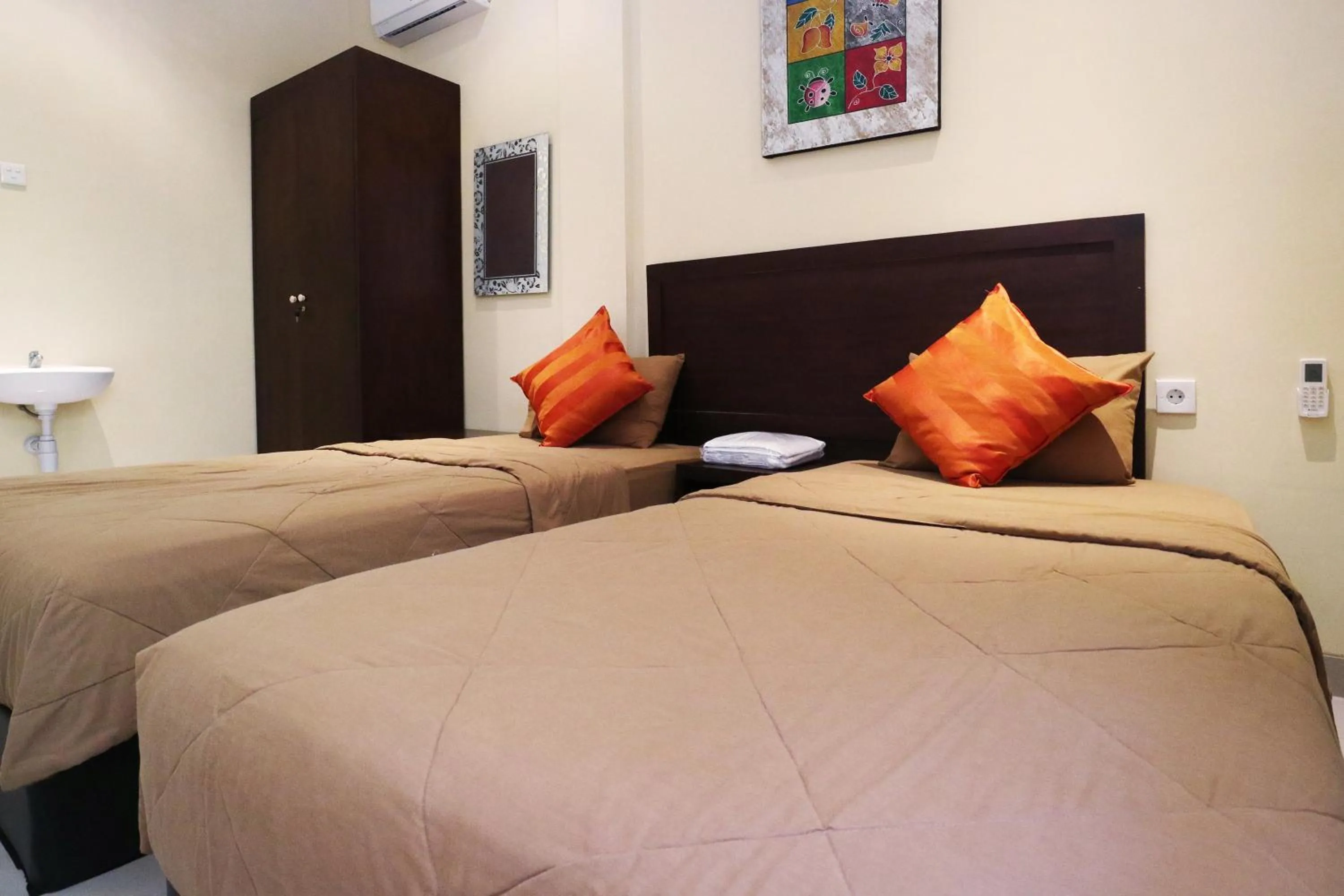 Bedroom, Bed in Dee Mansion Bali