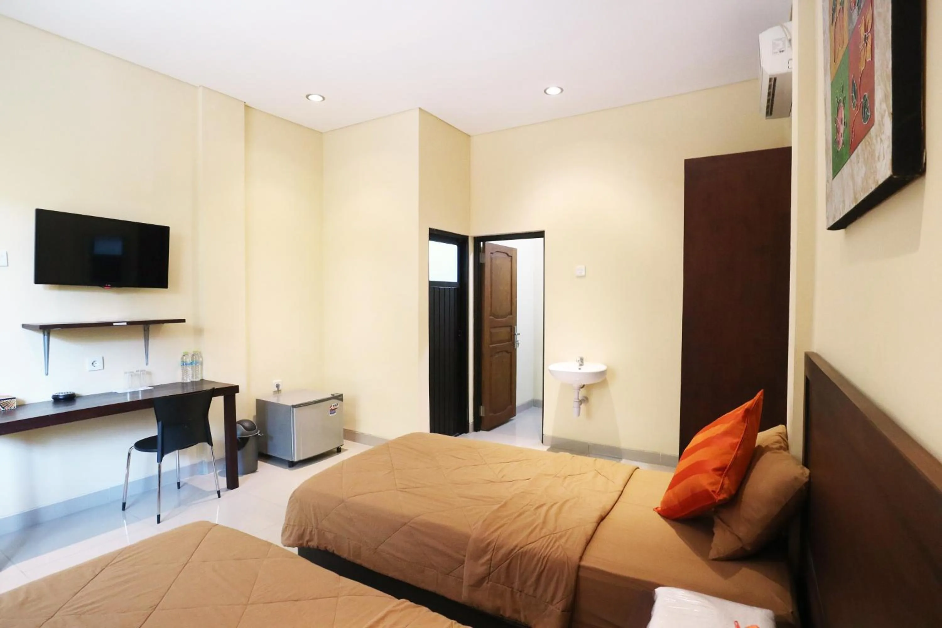 Bedroom, Bed in Dee Mansion Bali