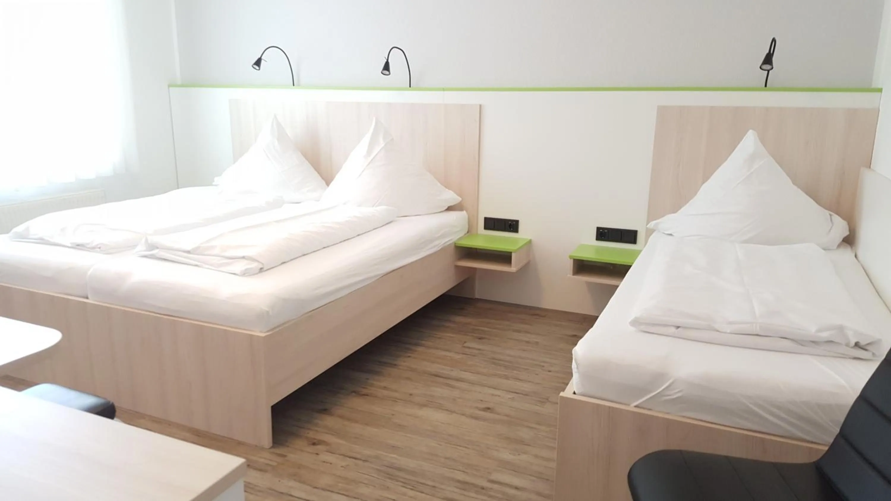 Bed in Motel Espenhof