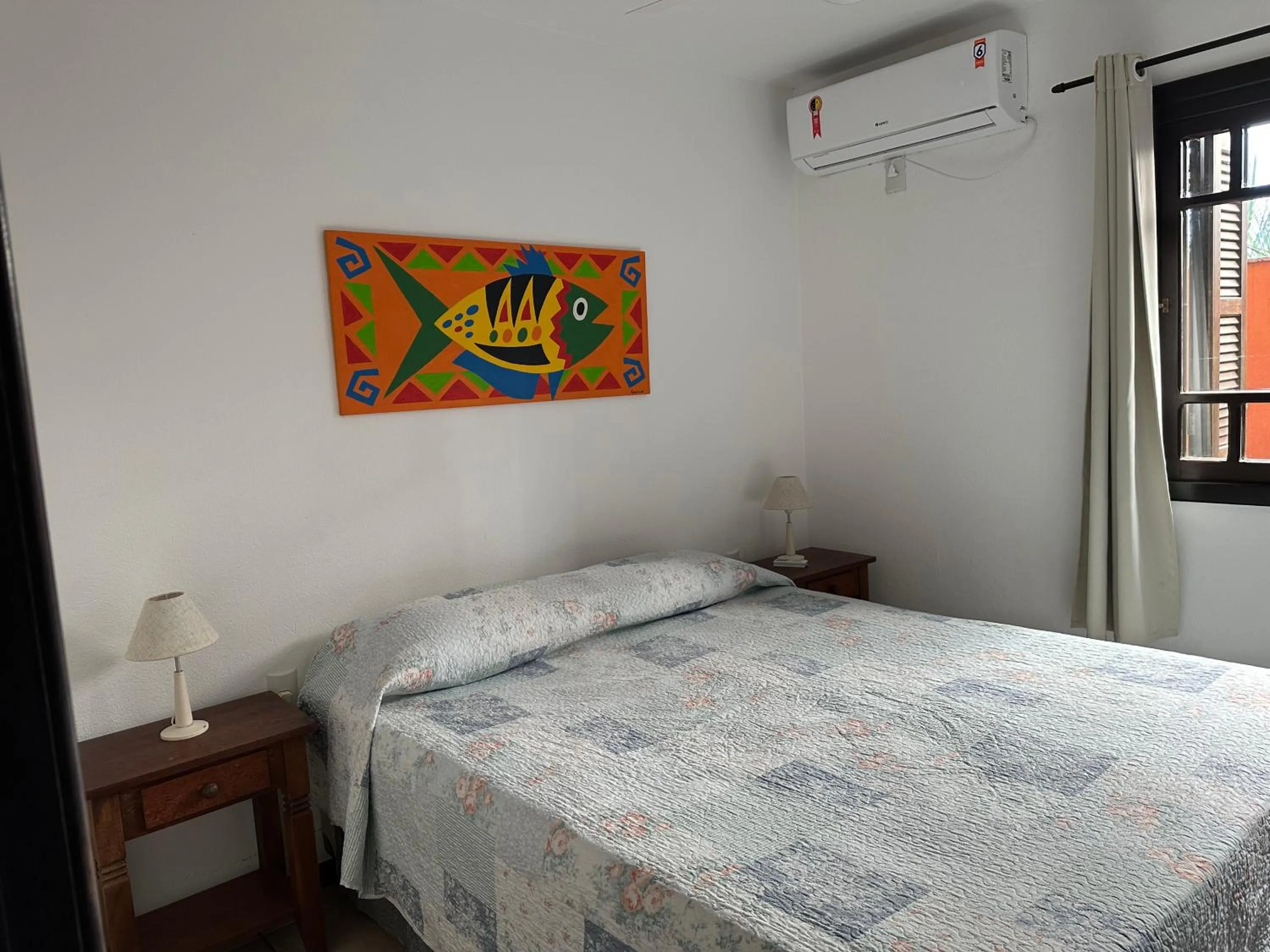 Bed in Pousada Pedra da Gaivota