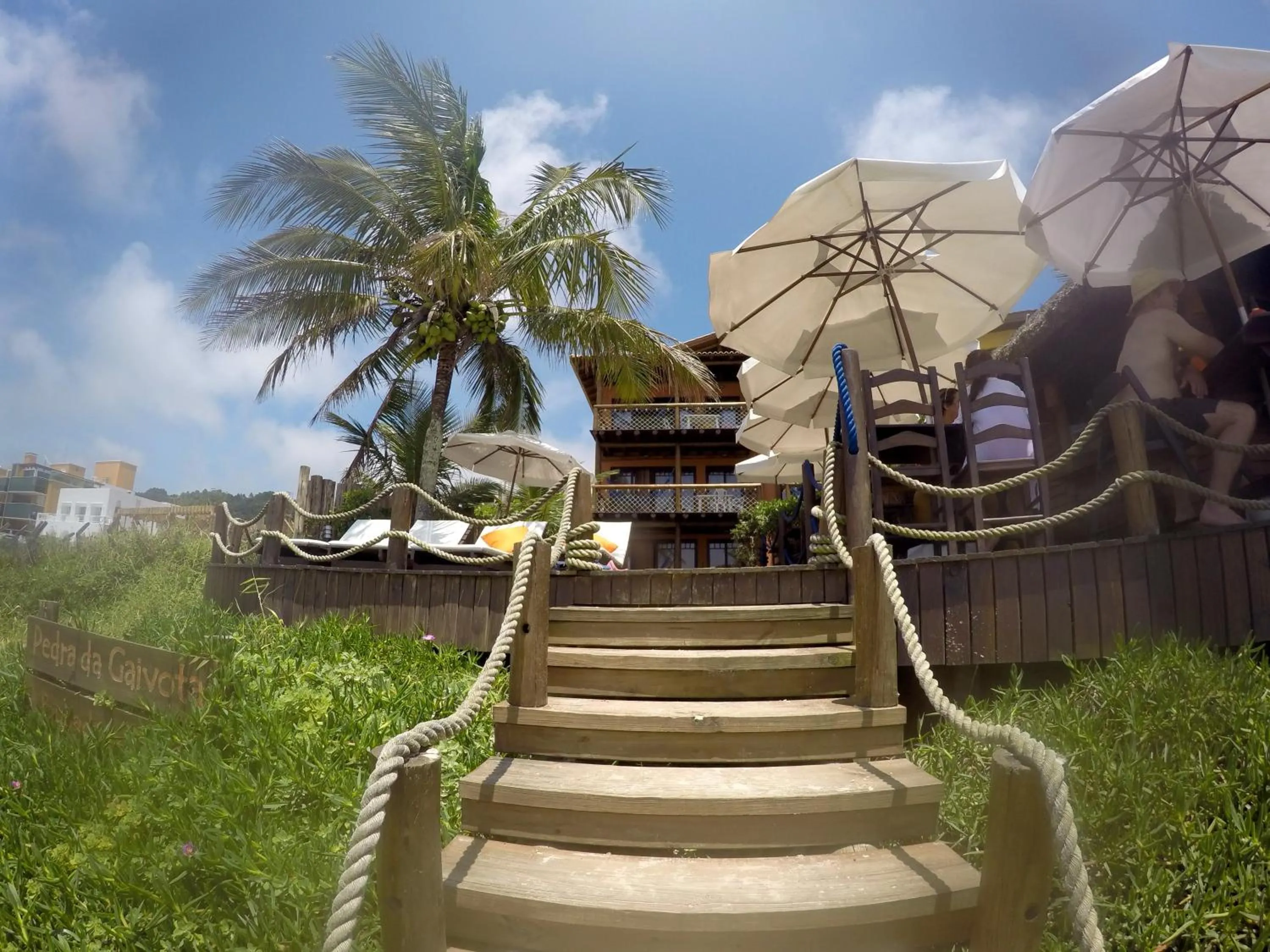 Property building in Pousada Pedra da Gaivota