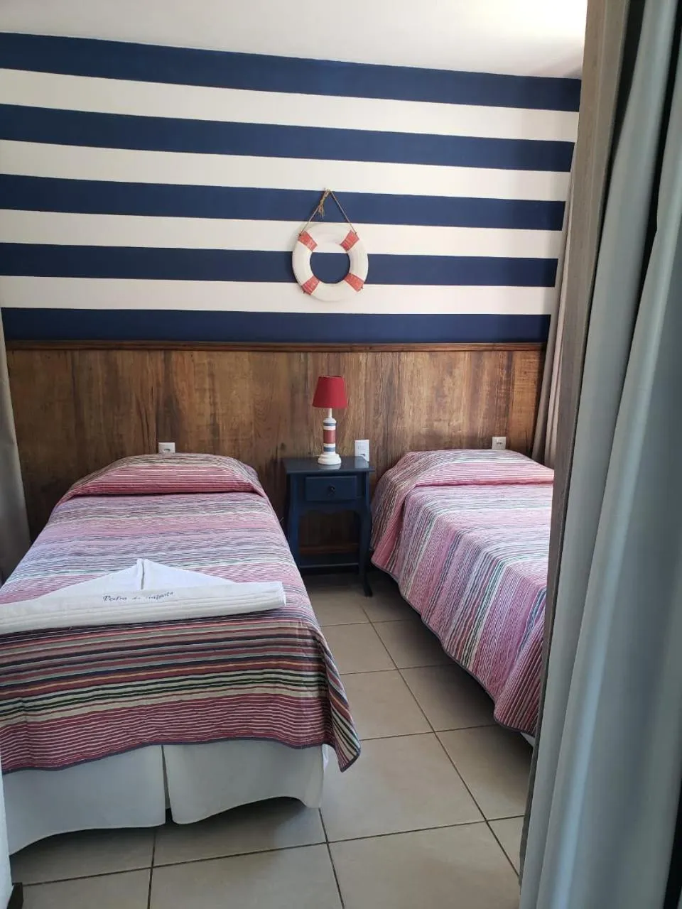 Bed in Pousada Pedra da Gaivota