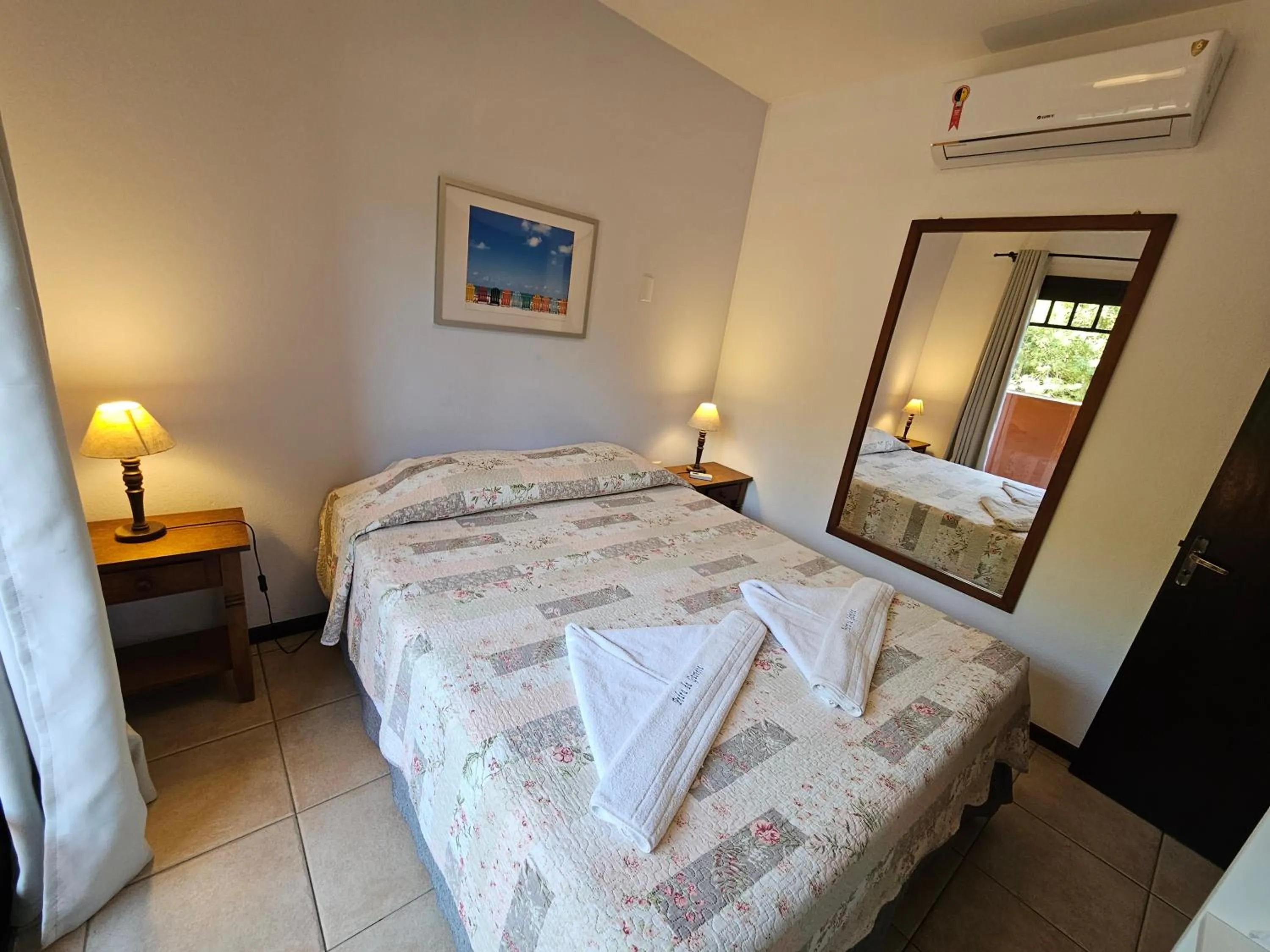 Bed in Pousada Pedra da Gaivota