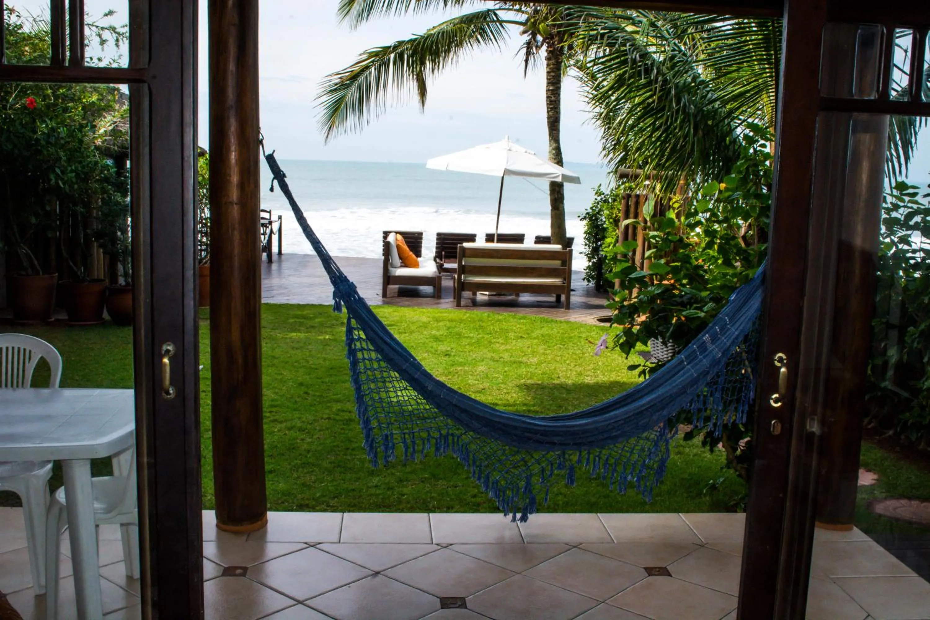 Patio in Pousada Pedra da Gaivota