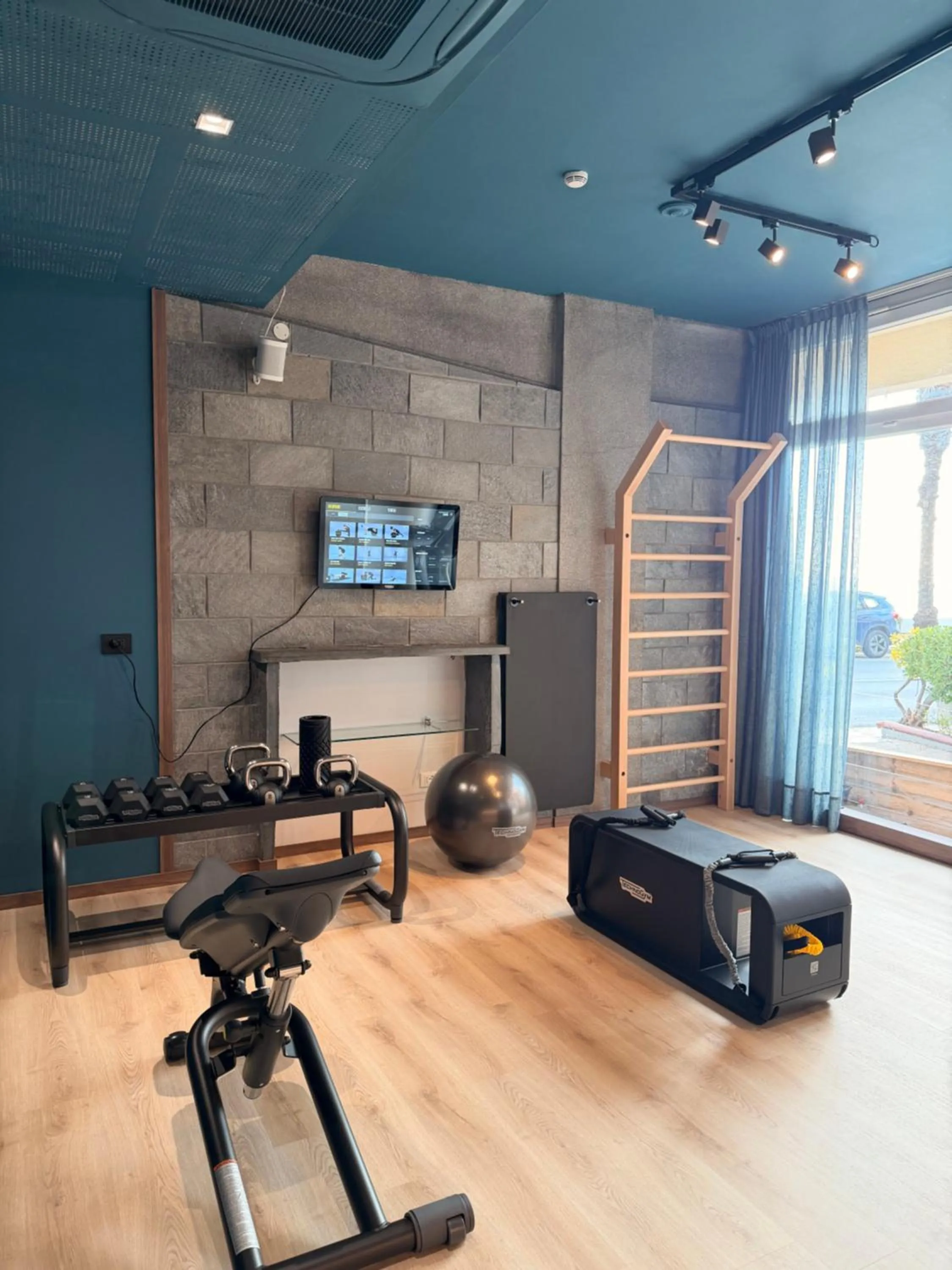 Fitness centre/facilities in Hotel Jolly Roger
