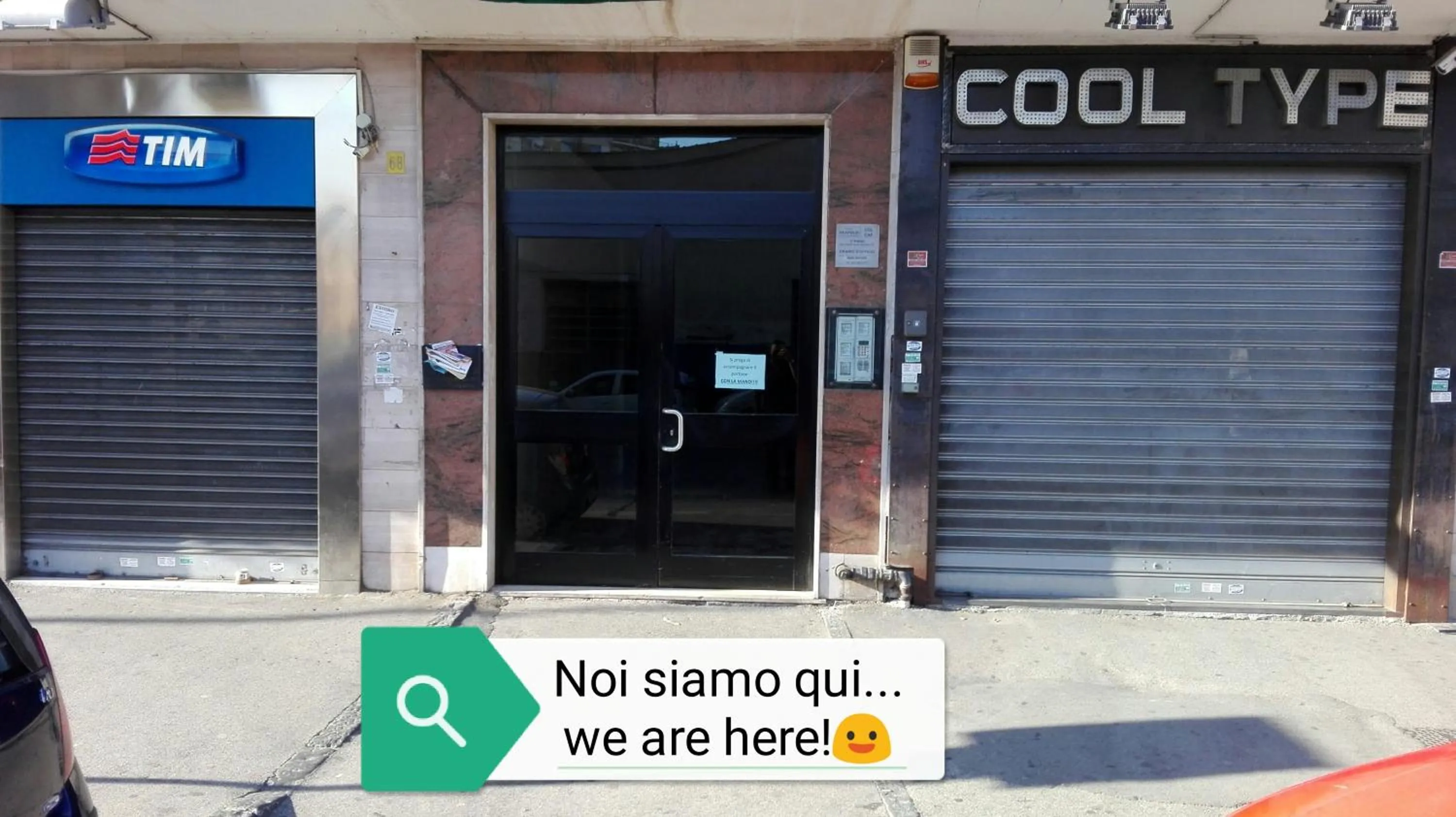 Facade/entrance in B&B Margarita