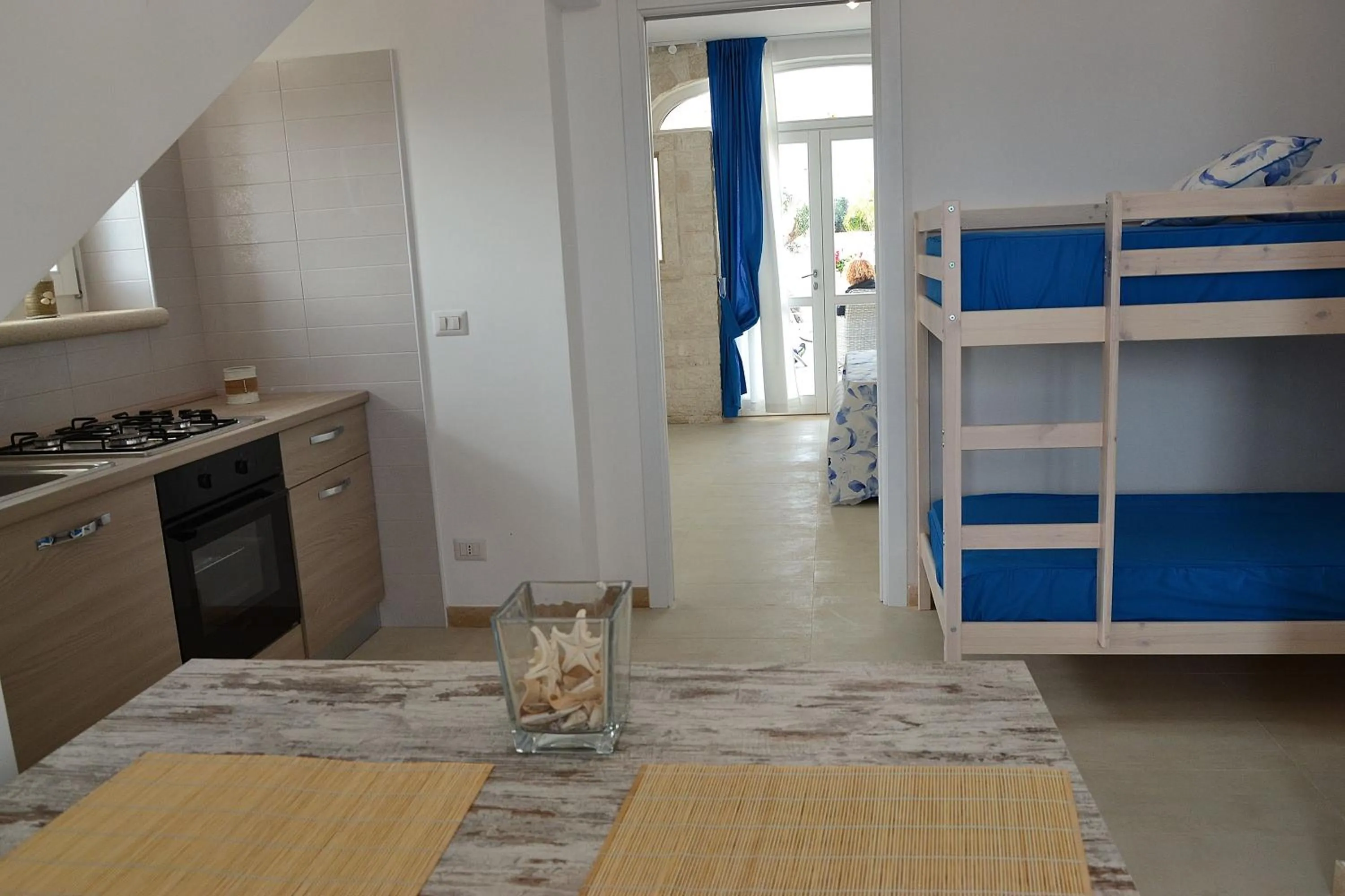 Dining area, Bed in Dimora Porto Contessa