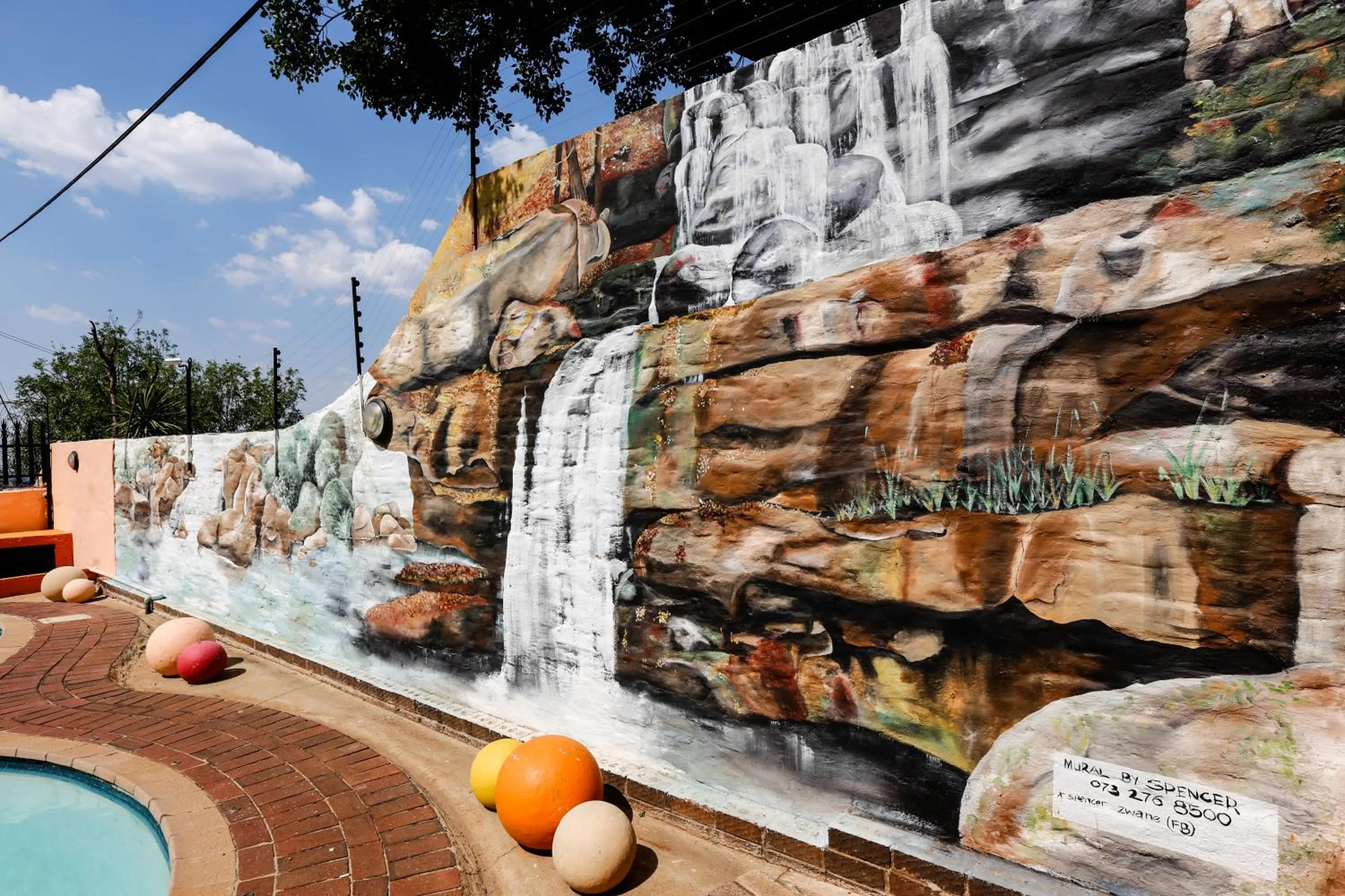 Decorative detail in Grand View B&B