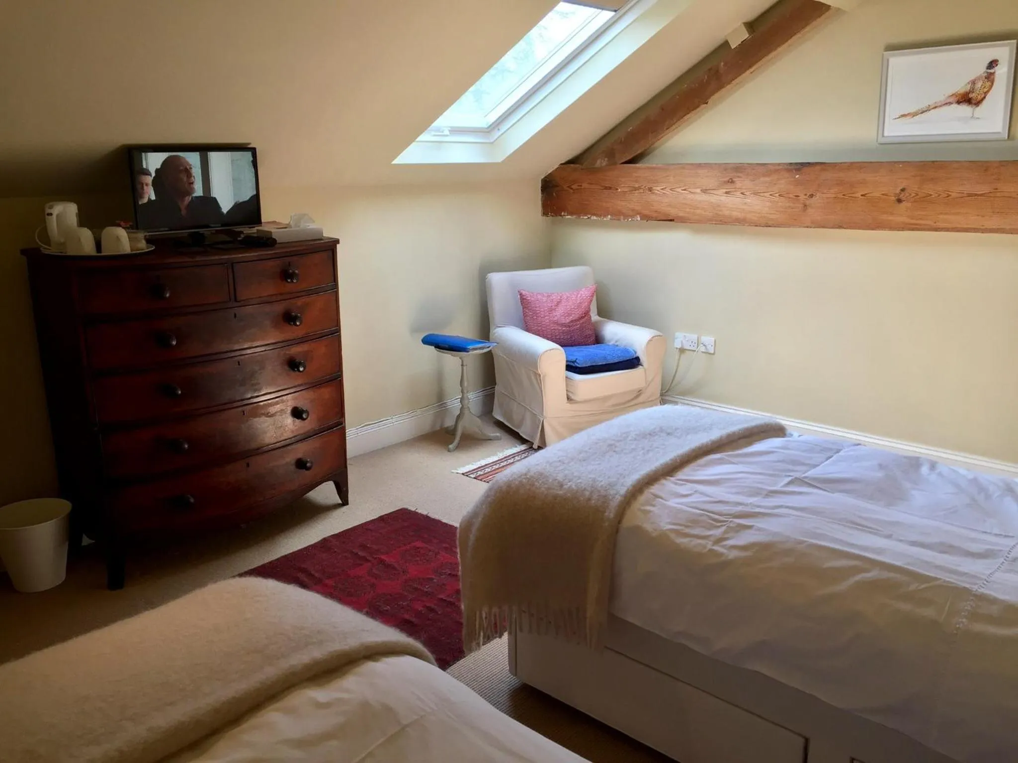 Bed in Mulberry Barn