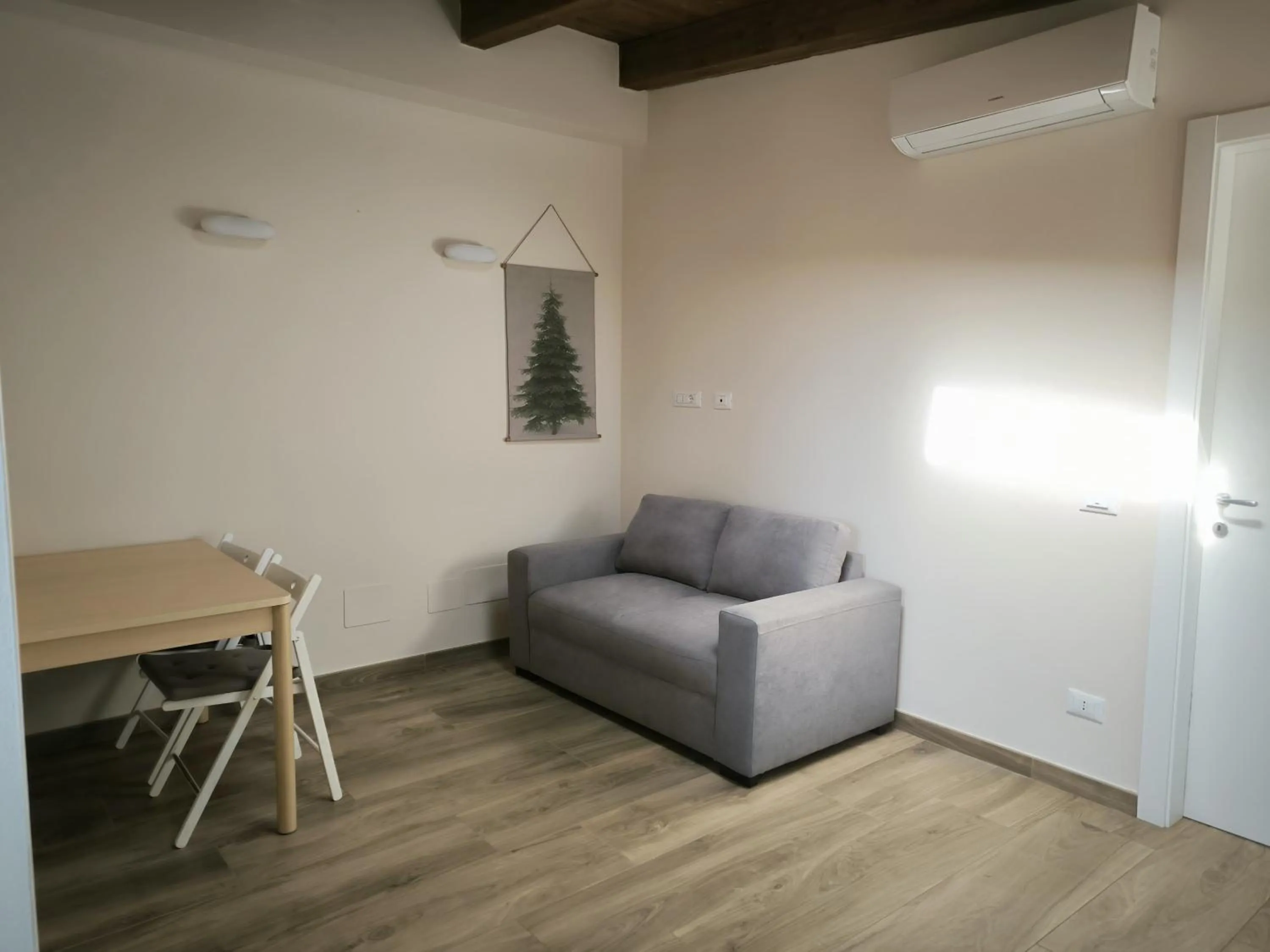 Living room in La Mimosa Chic