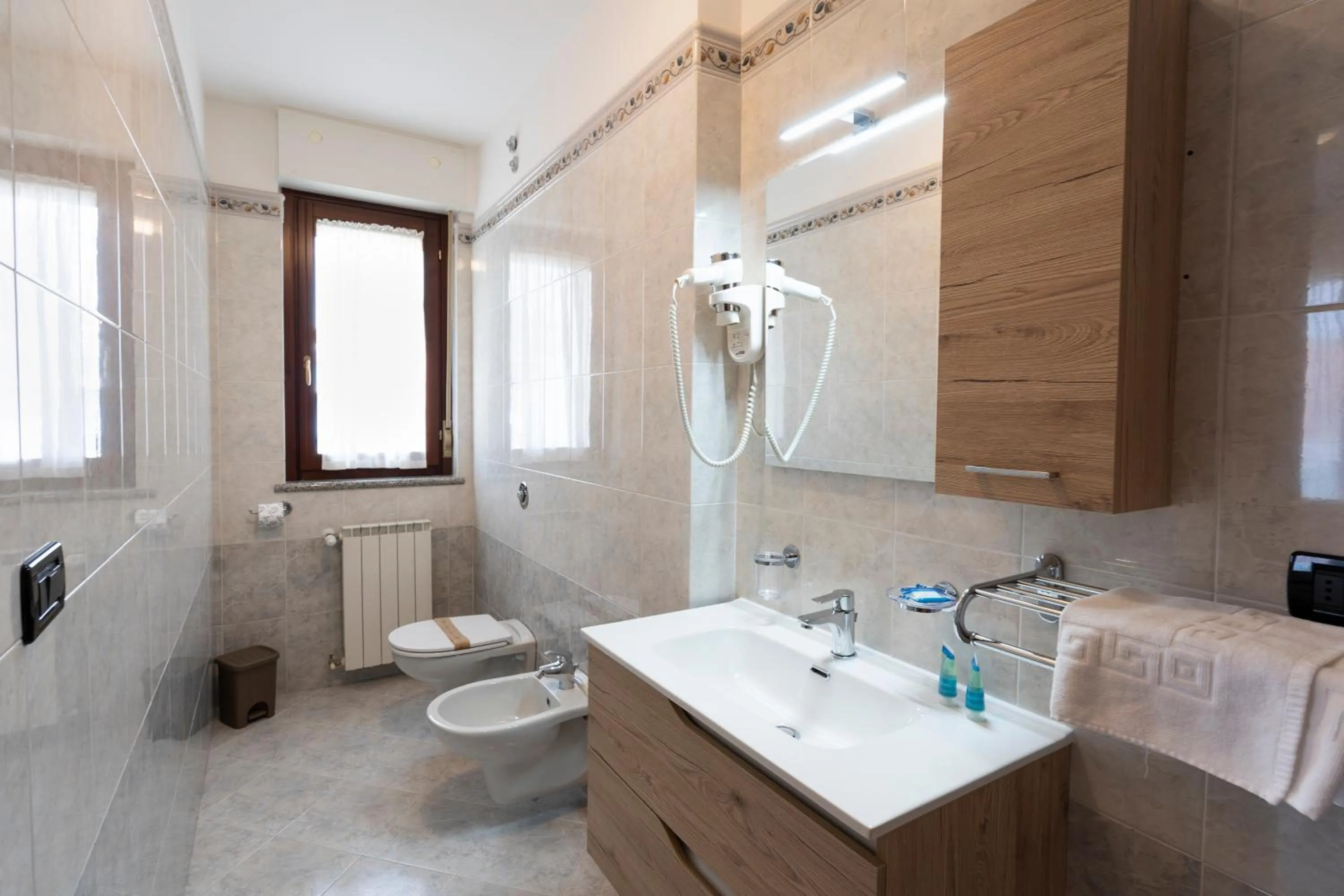 Shower in Hotel D'Atri