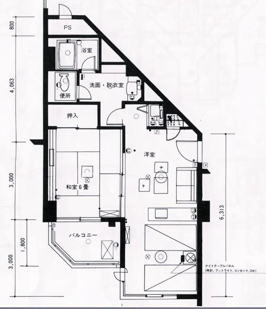 Floor plan in Wisterian Life Club Toba