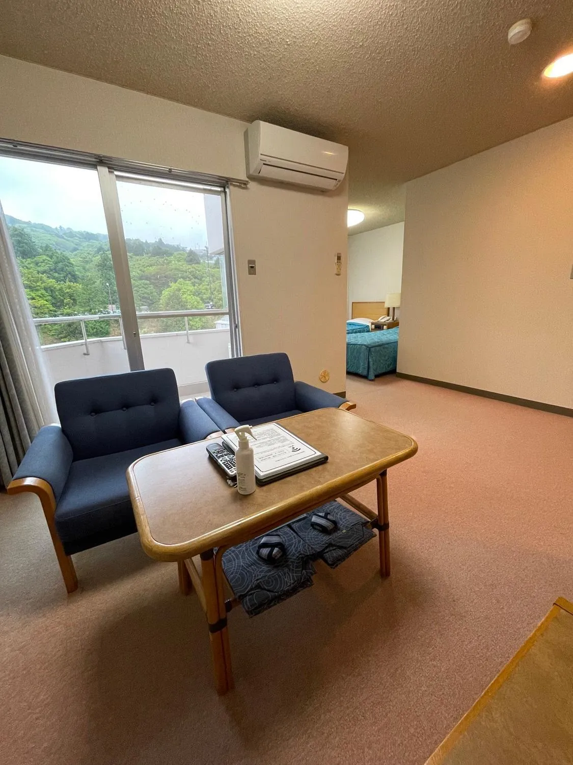 Living room in Wisterian Life Club Toba