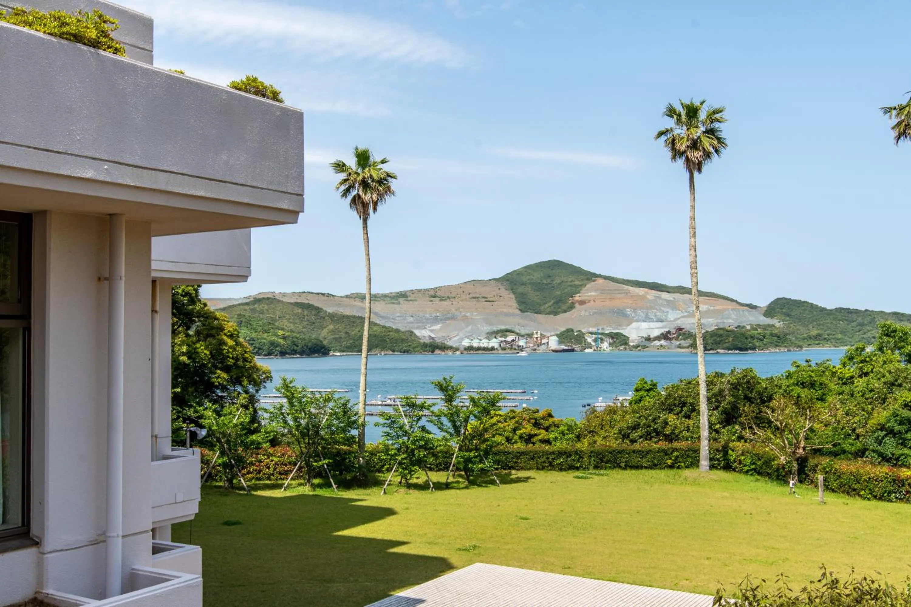 Sea view in Wisterian Life Club Toba