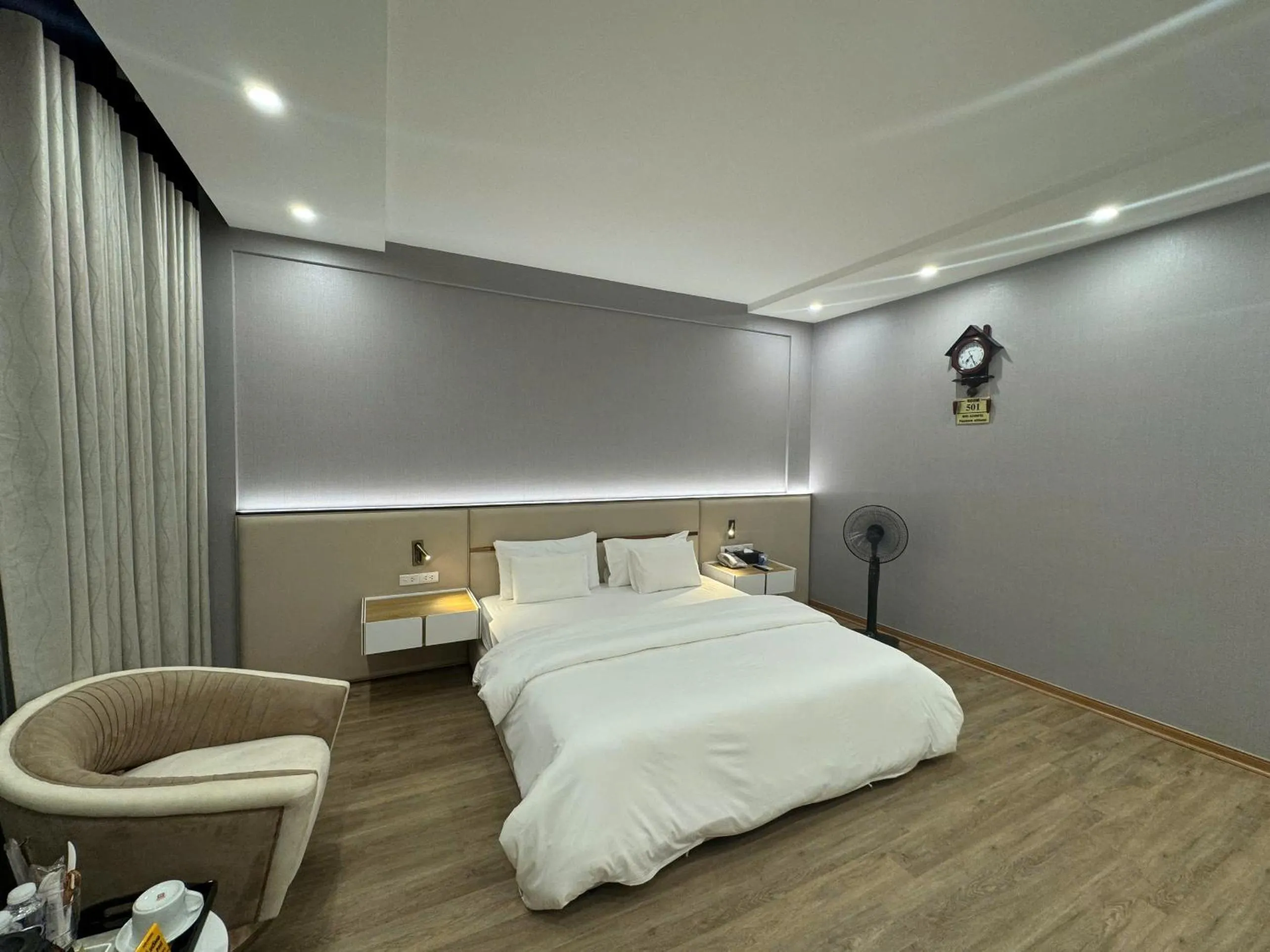 Bed in A25 Hotel - 705 Lac Long Quan