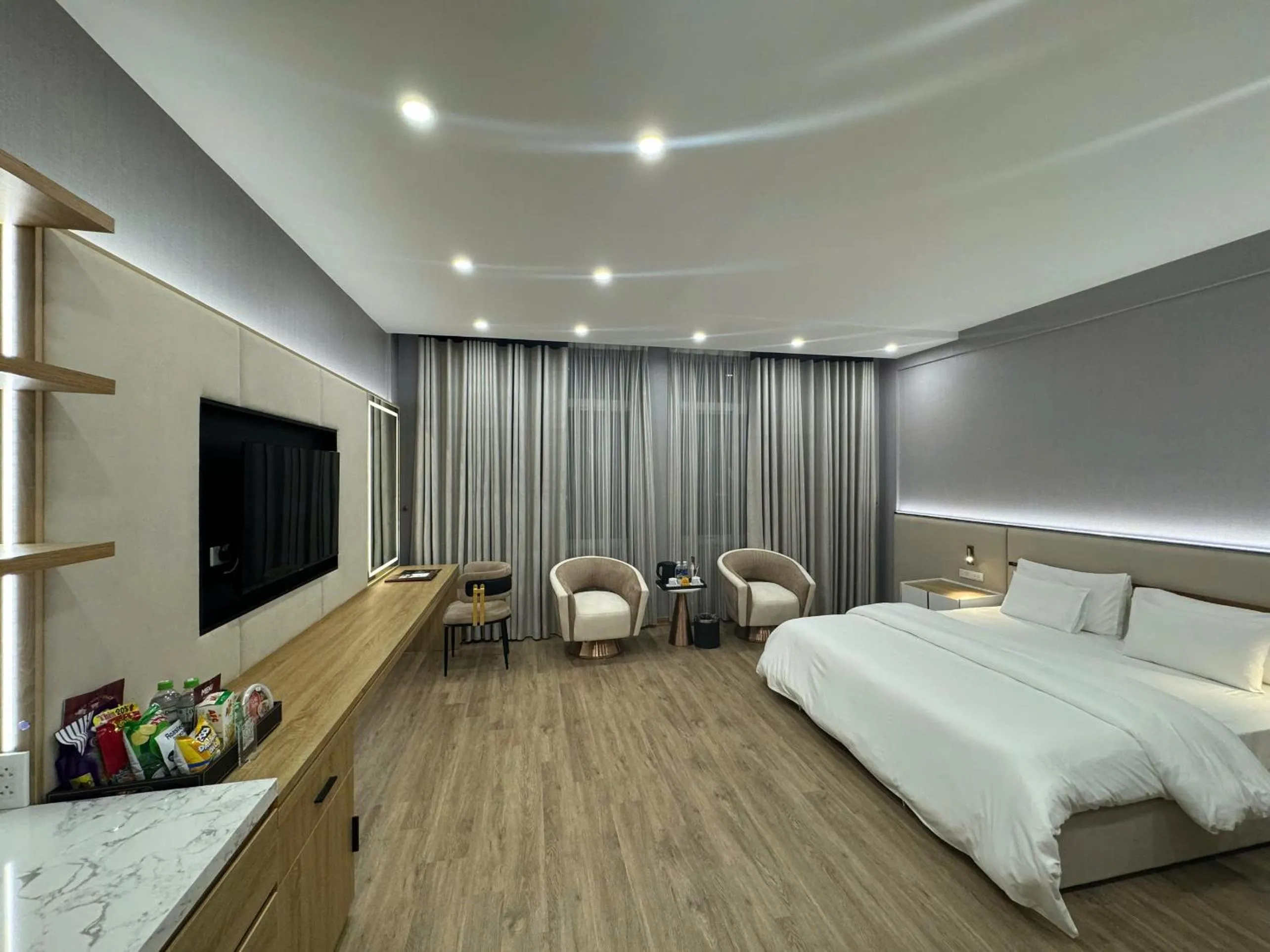 TV and multimedia, Bed in A25 Hotel - 705 Lac Long Quan