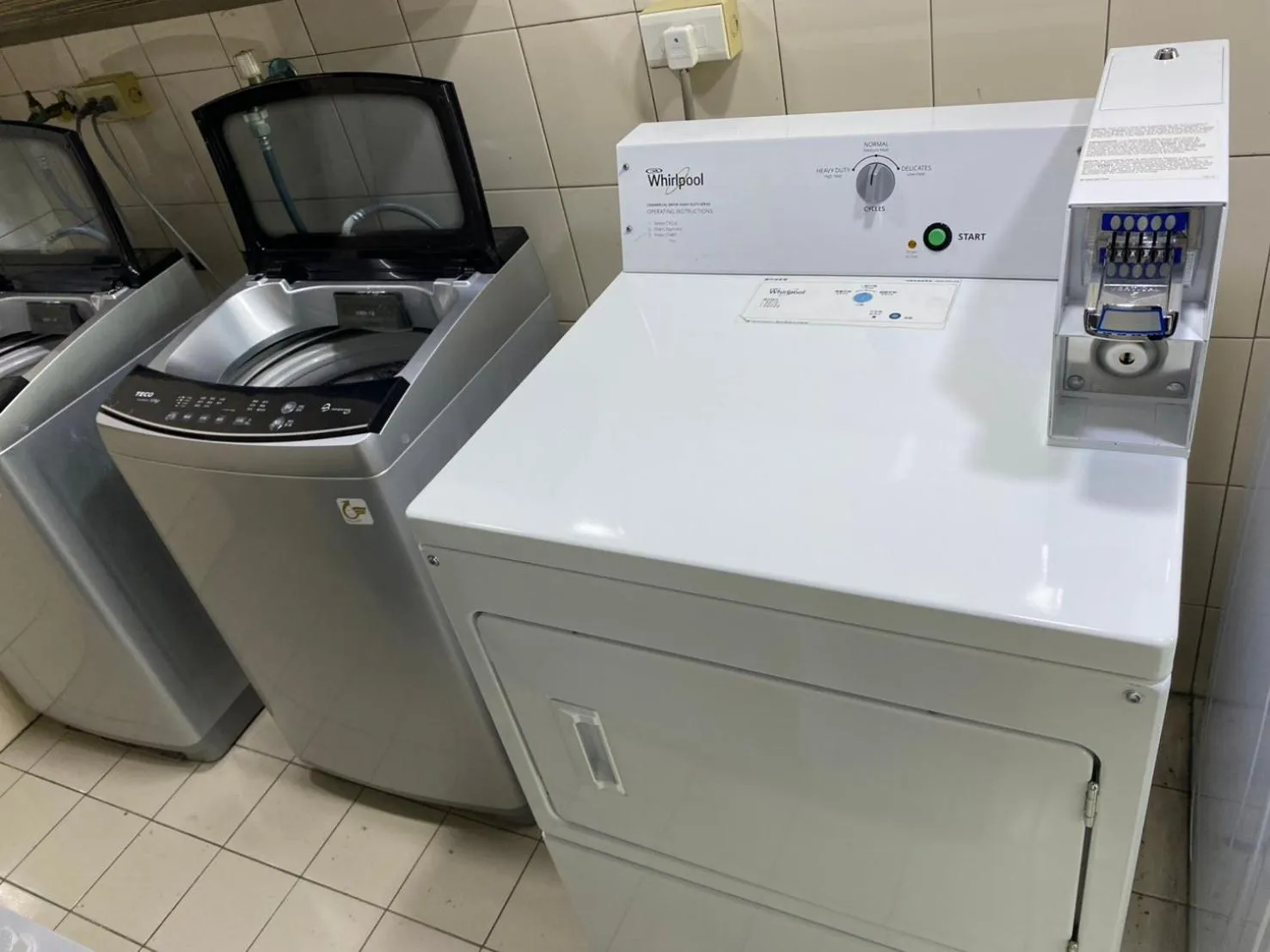 washing machine in Hub Hotel - Zhongshan Branch