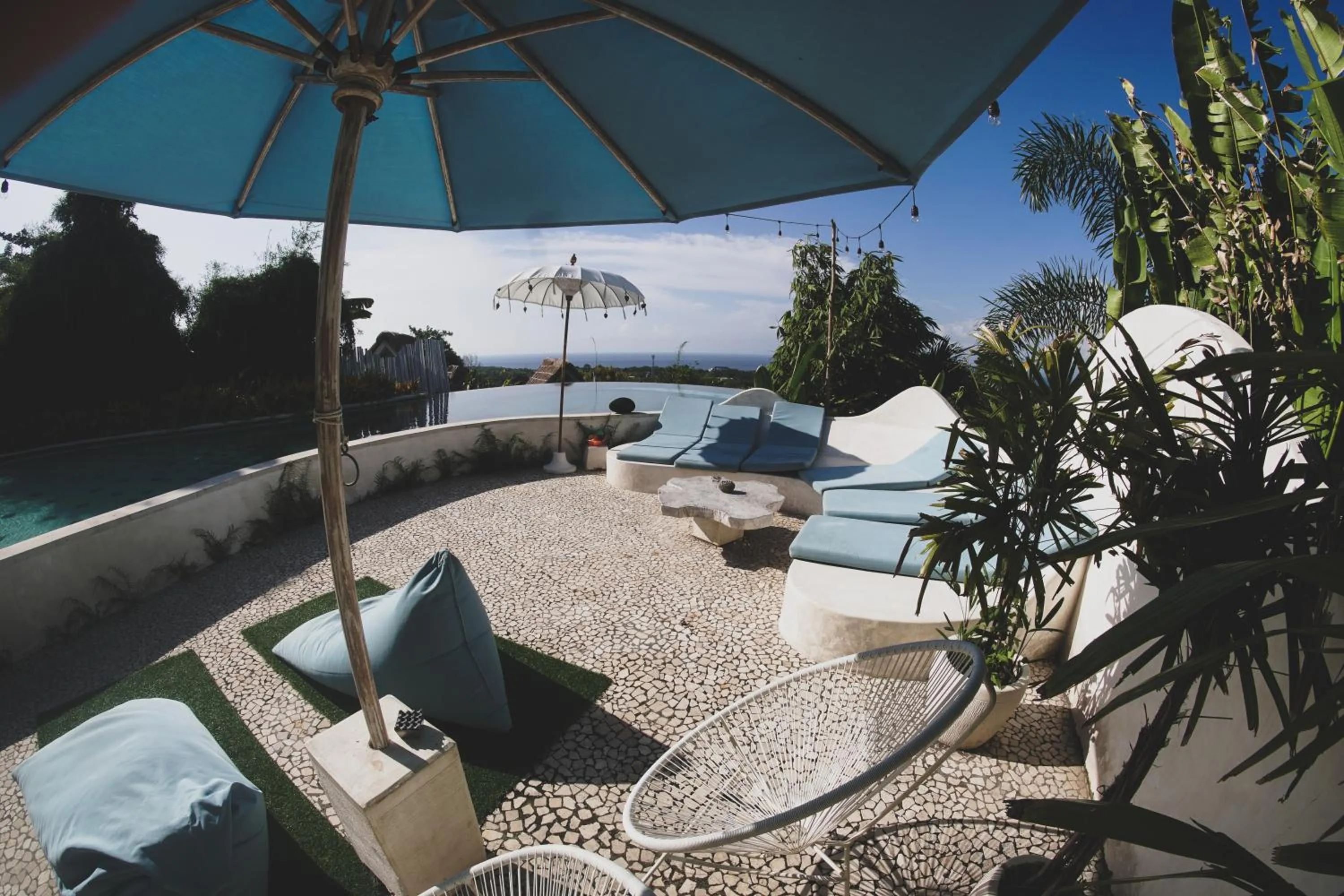 Swimming pool in Le Bamboo Bali