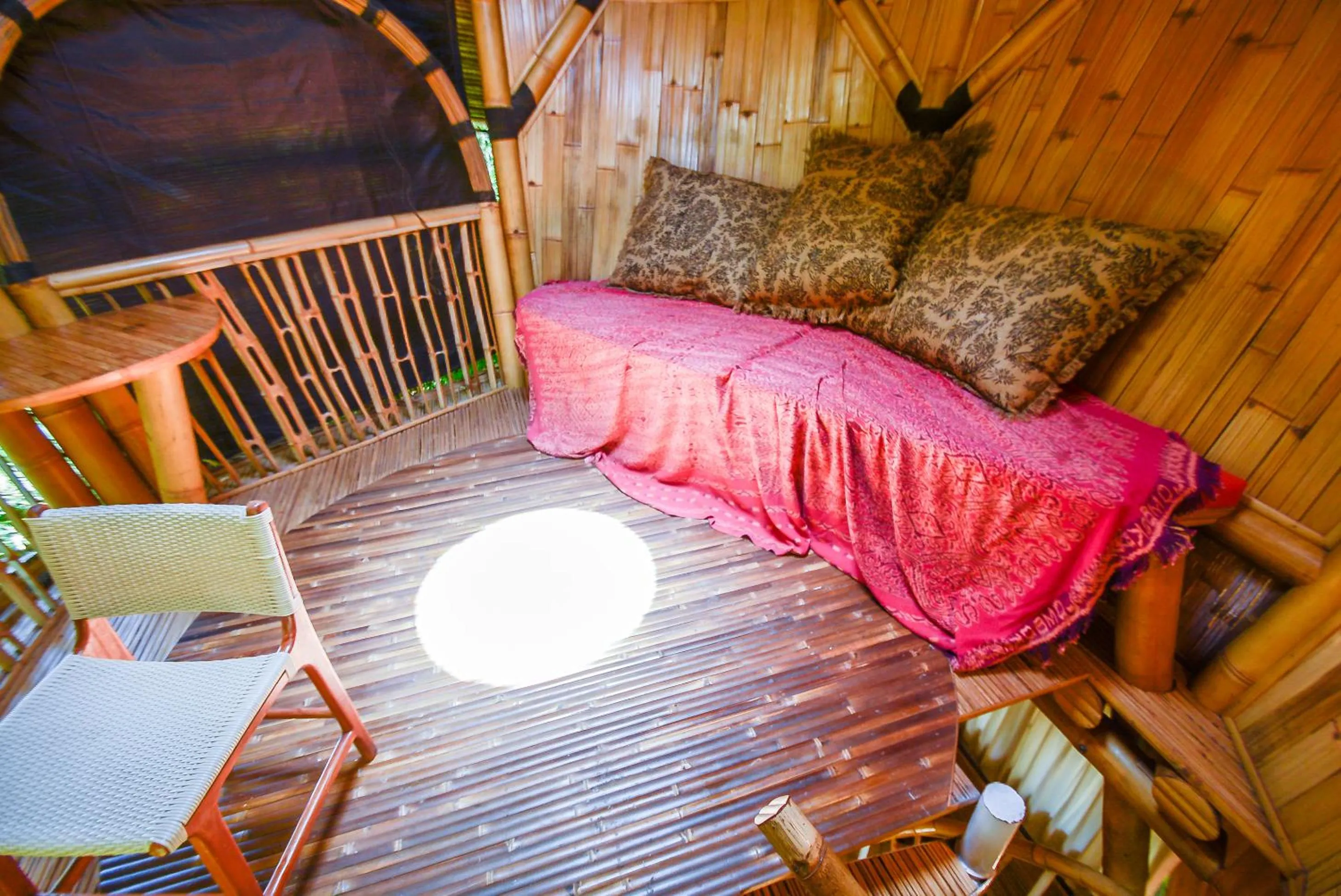 Living room, Bed in Le Bamboo Bali