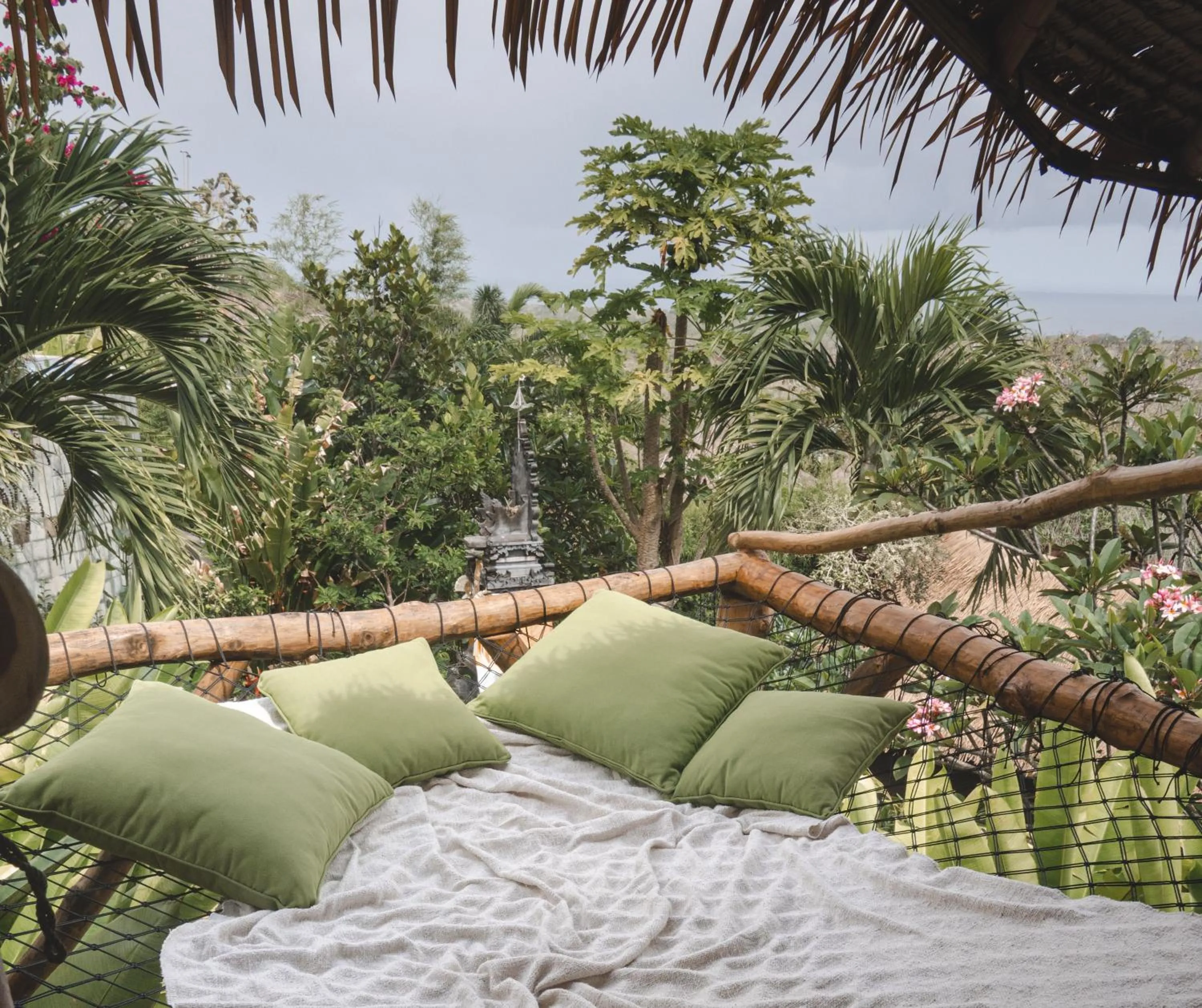 Balcony/Terrace in Le Bamboo Bali