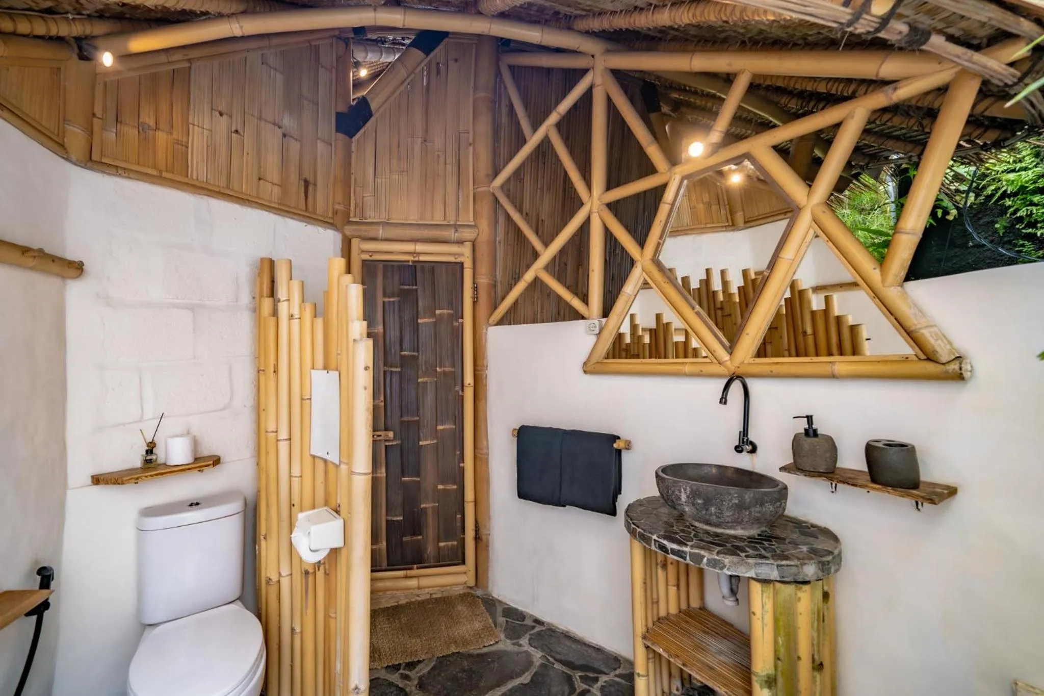 Bathroom in Le Bamboo Bali