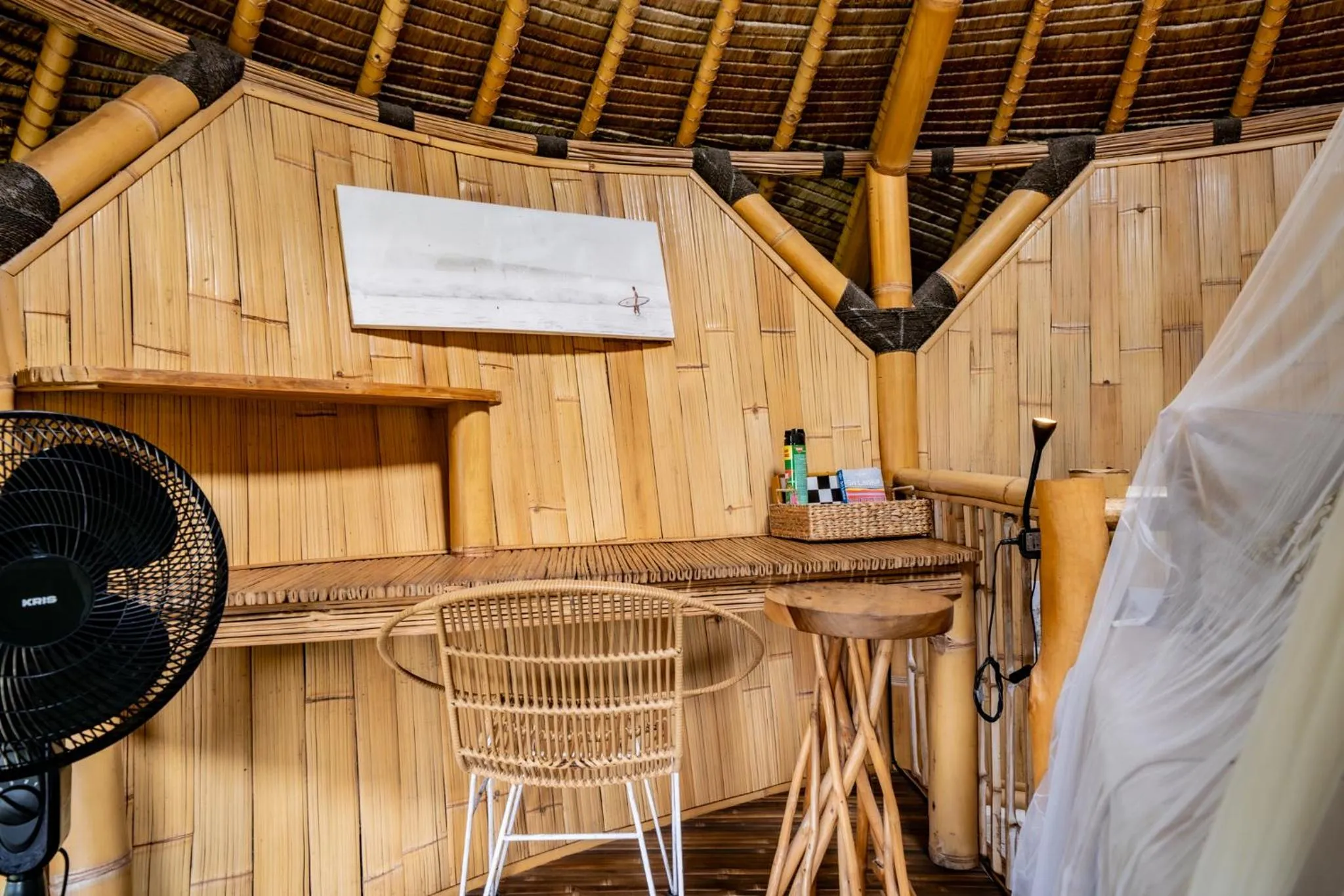 Decorative detail in Le Bamboo Bali