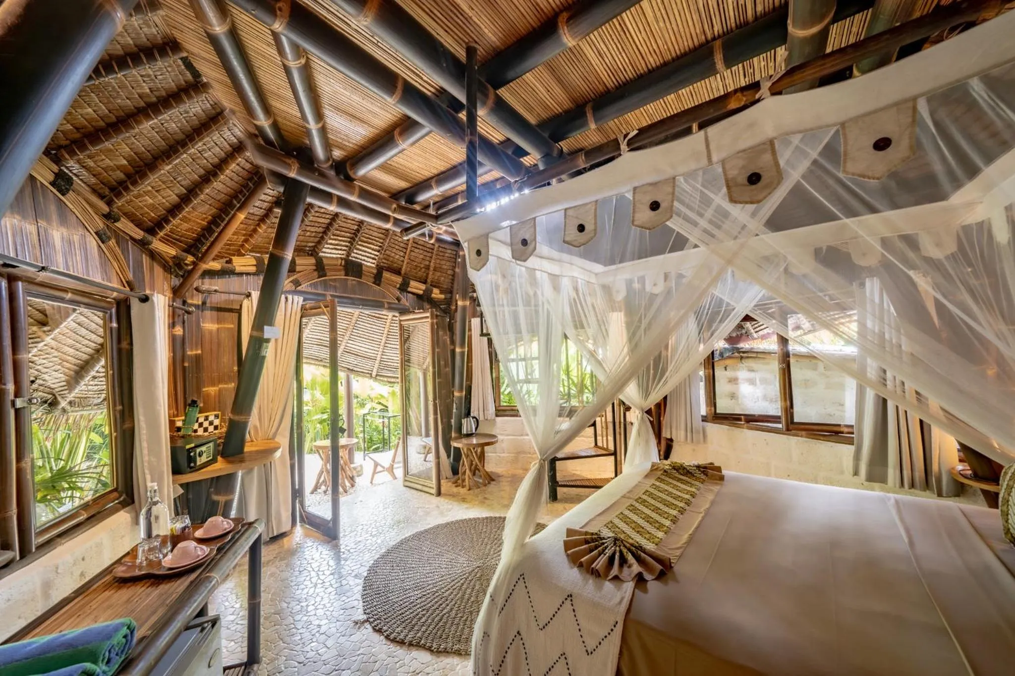 Bedroom, Bed in Le Bamboo Bali