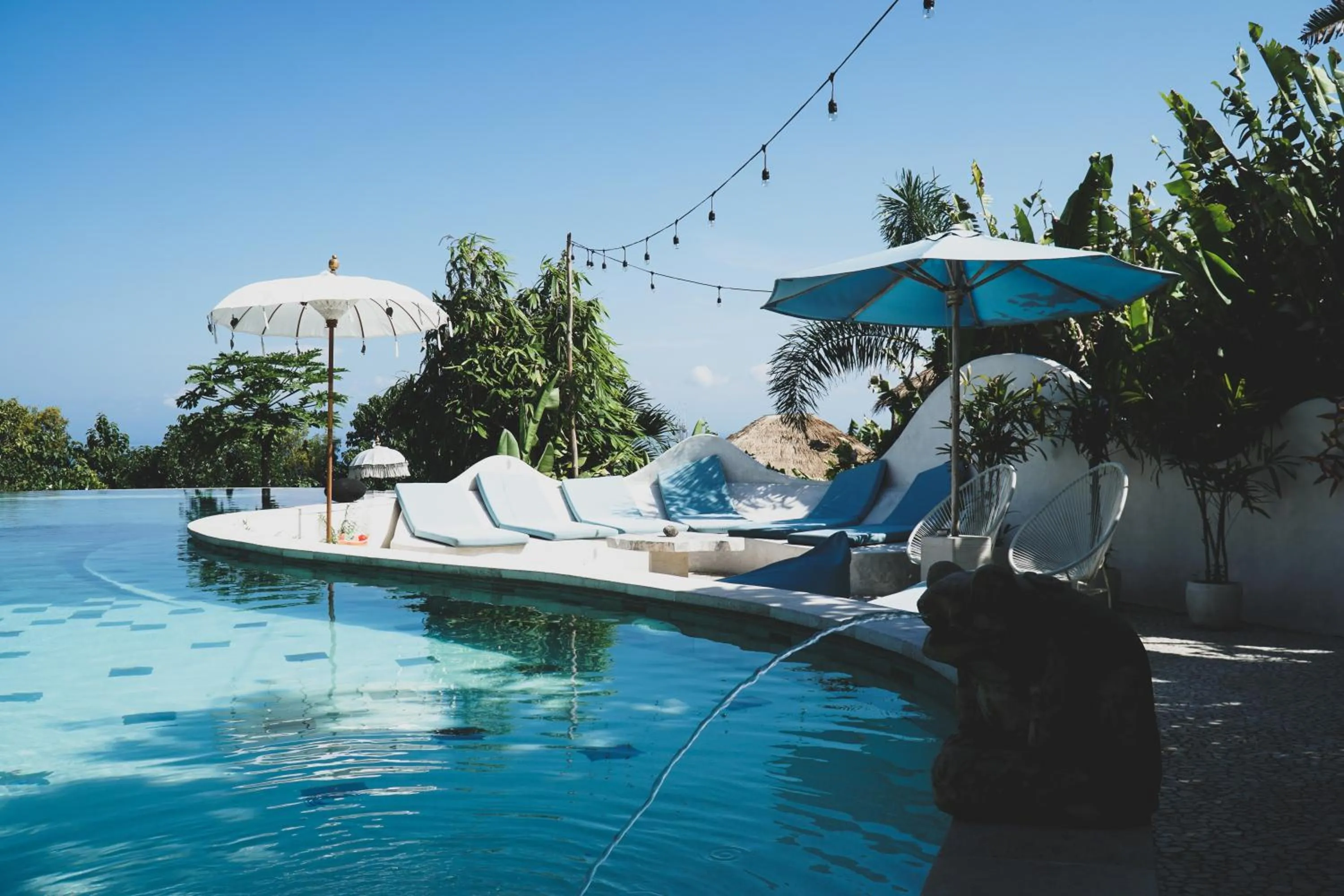 Swimming pool in Le Bamboo Bali