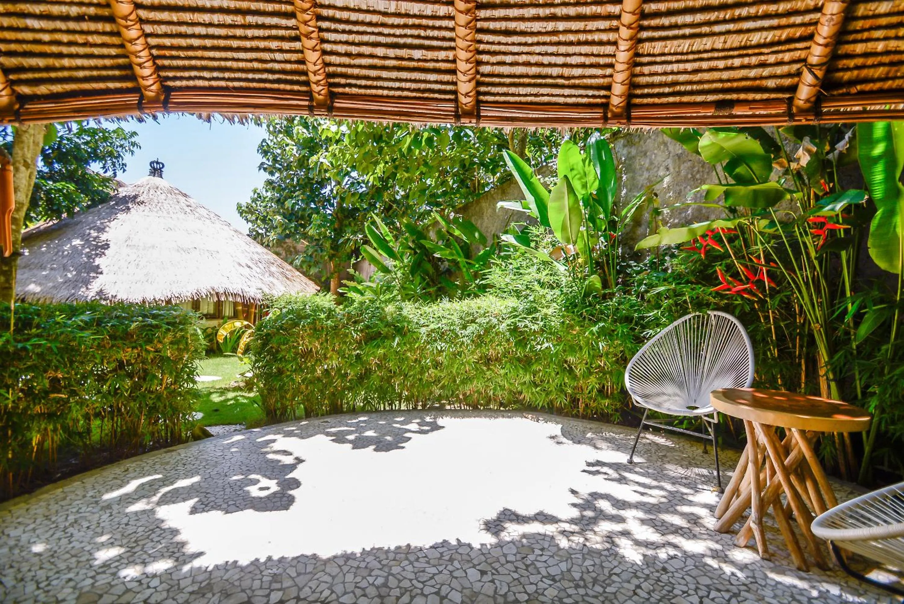 Patio in Le Bamboo Bali