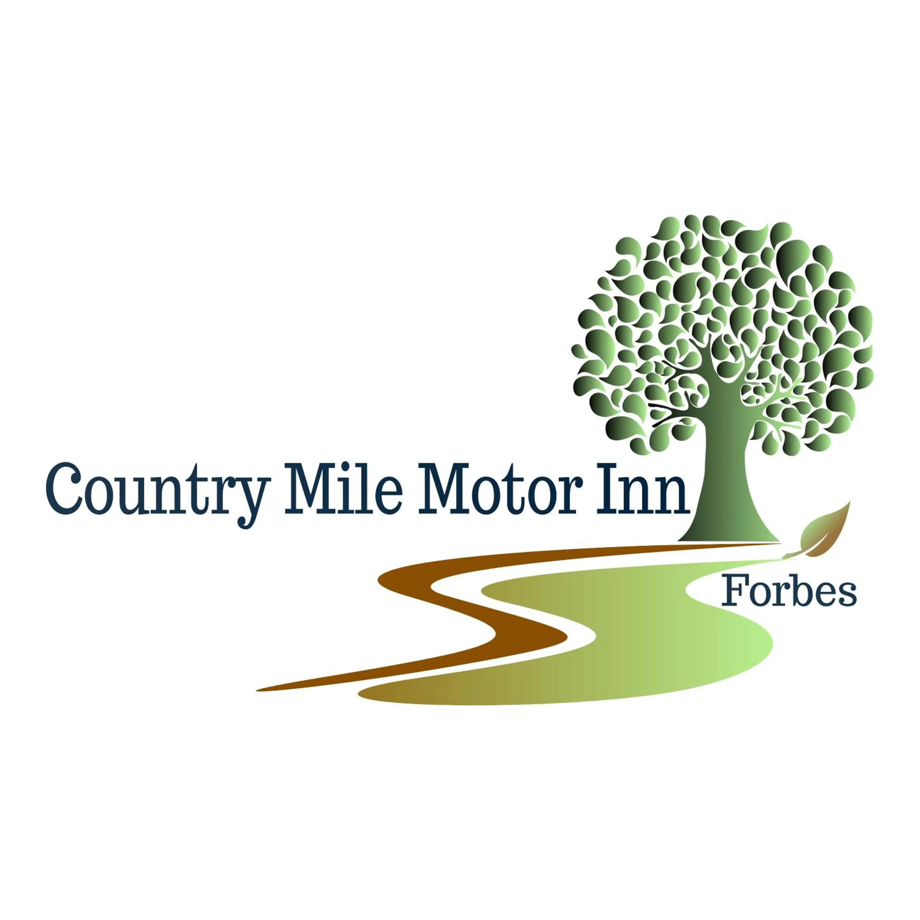 Logo/Certificate/Sign in Country Mile Motor Inn