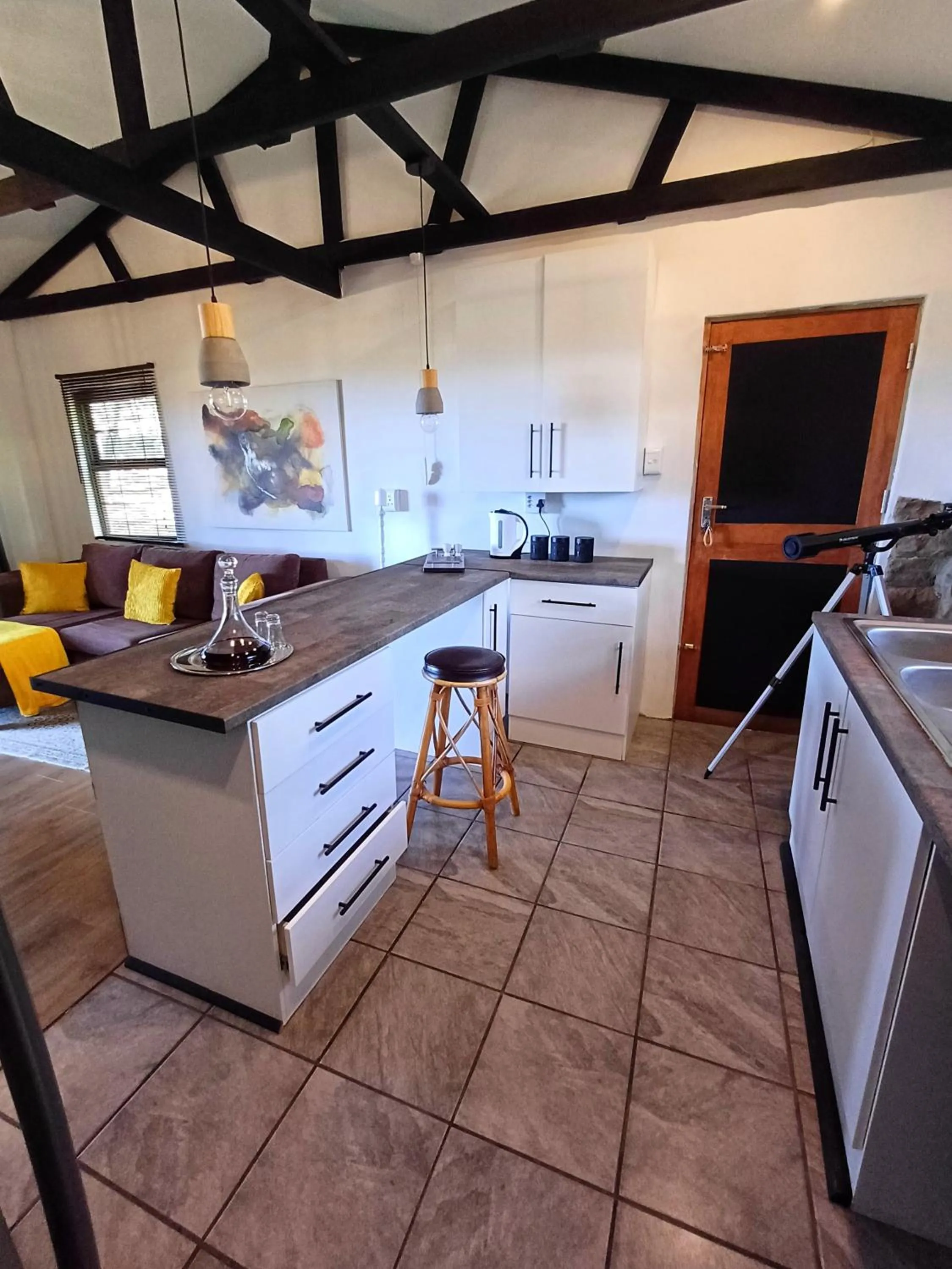 Kitchen or kitchenette in Affi lande Boetiek guestfarm