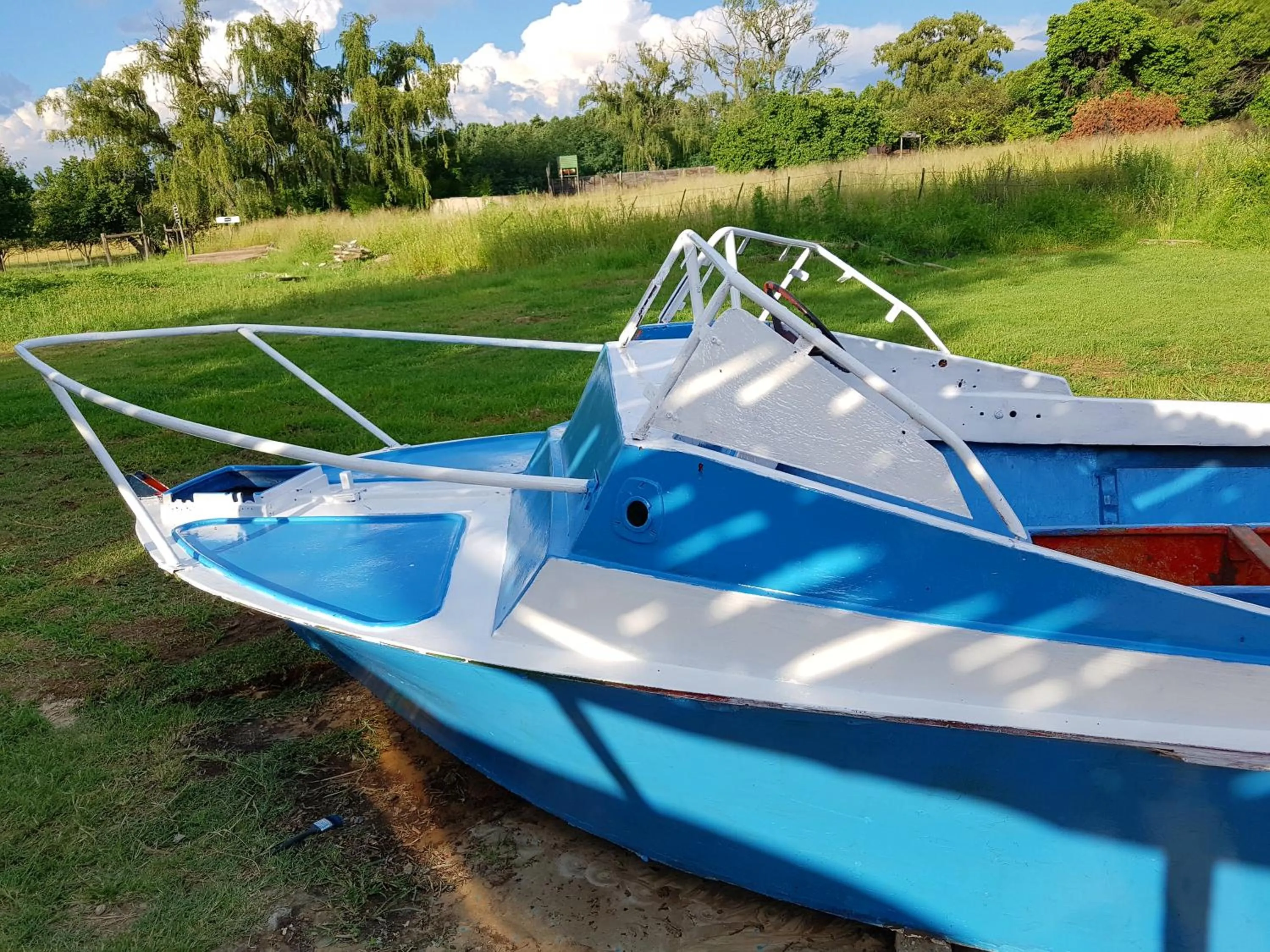 Garden view in Affi lande Boetiek guestfarm