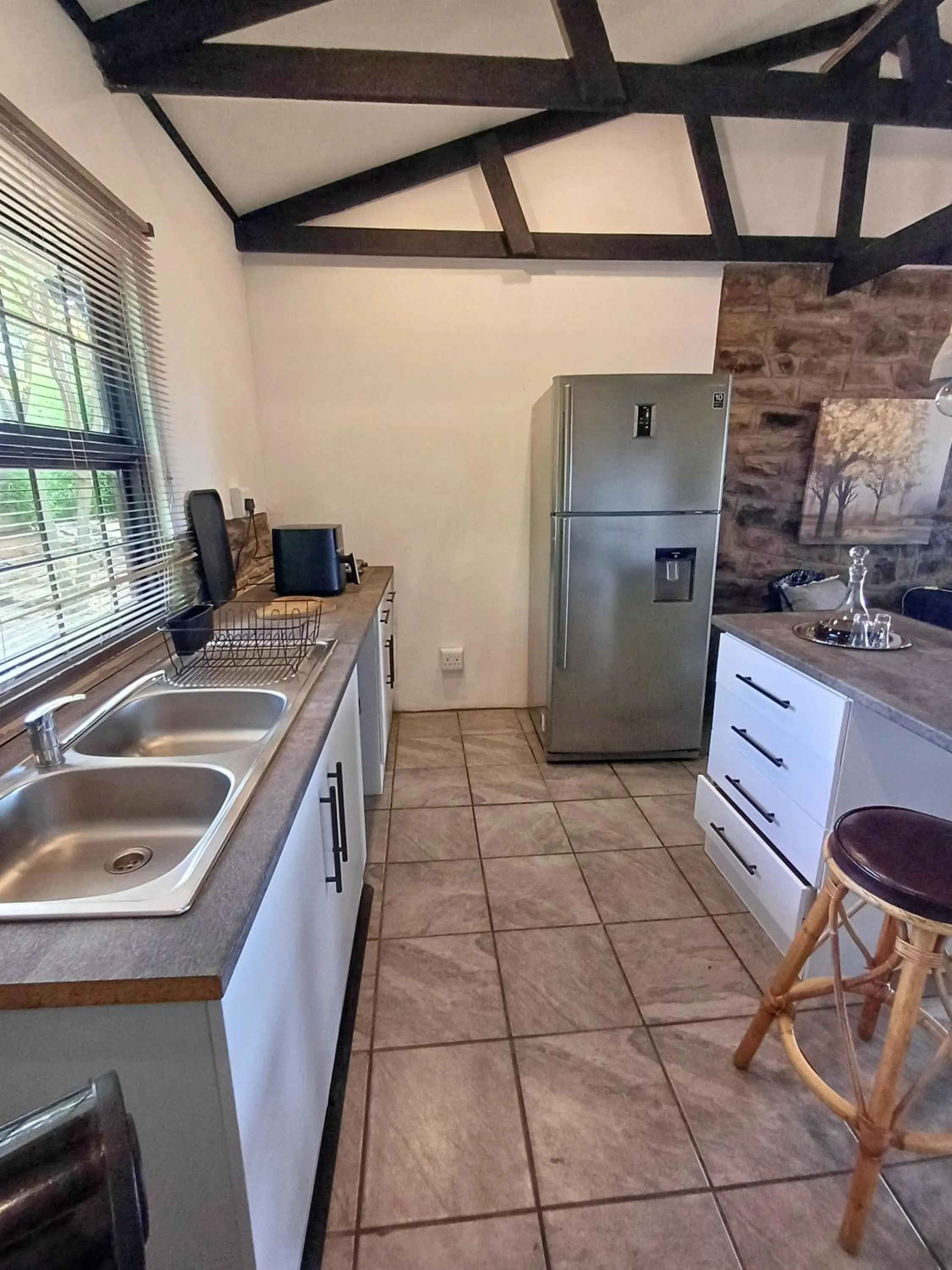 Kitchen or kitchenette in Affi lande Boetiek guestfarm