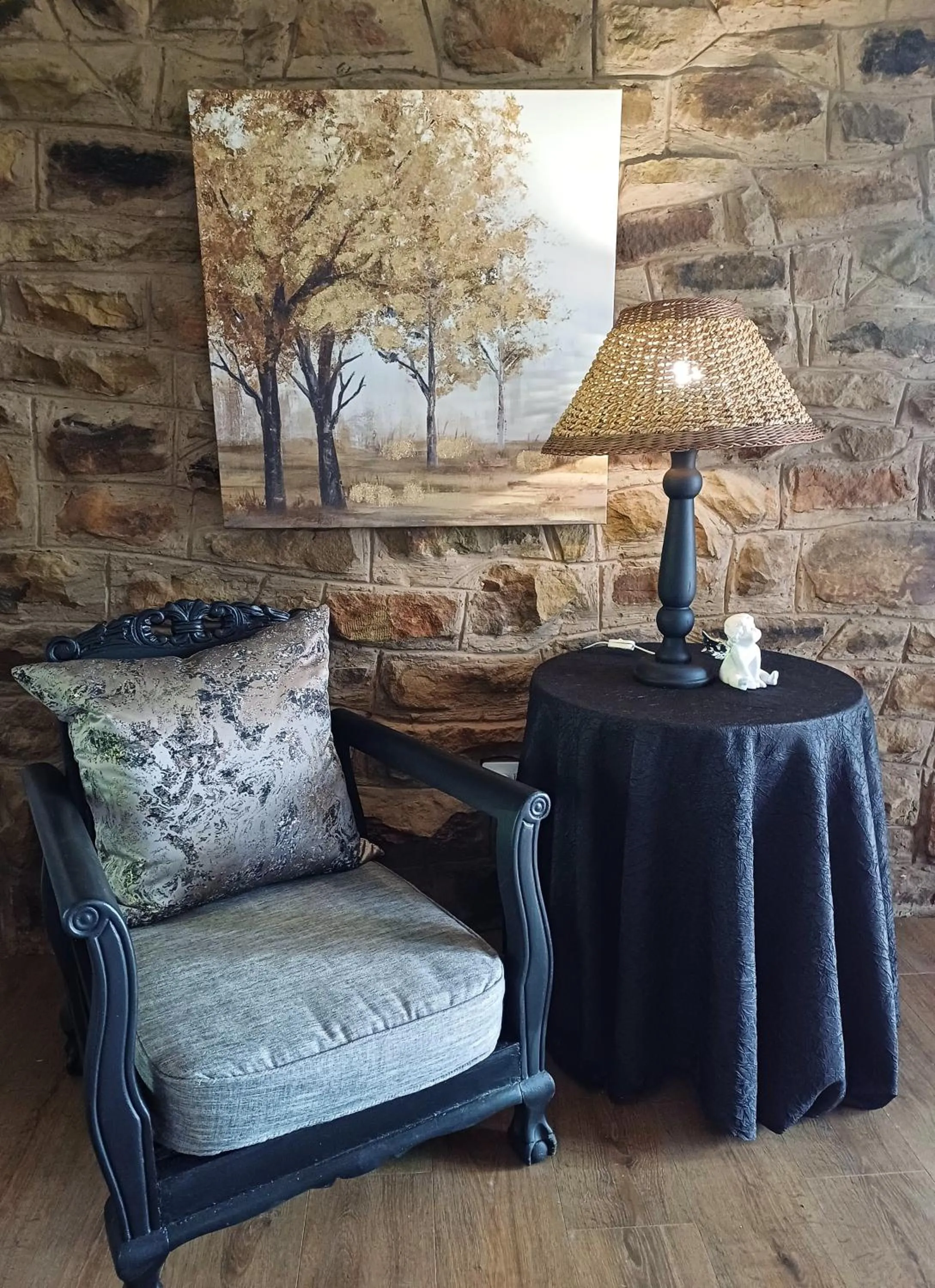 Living room in Affi lande Boetiek guestfarm