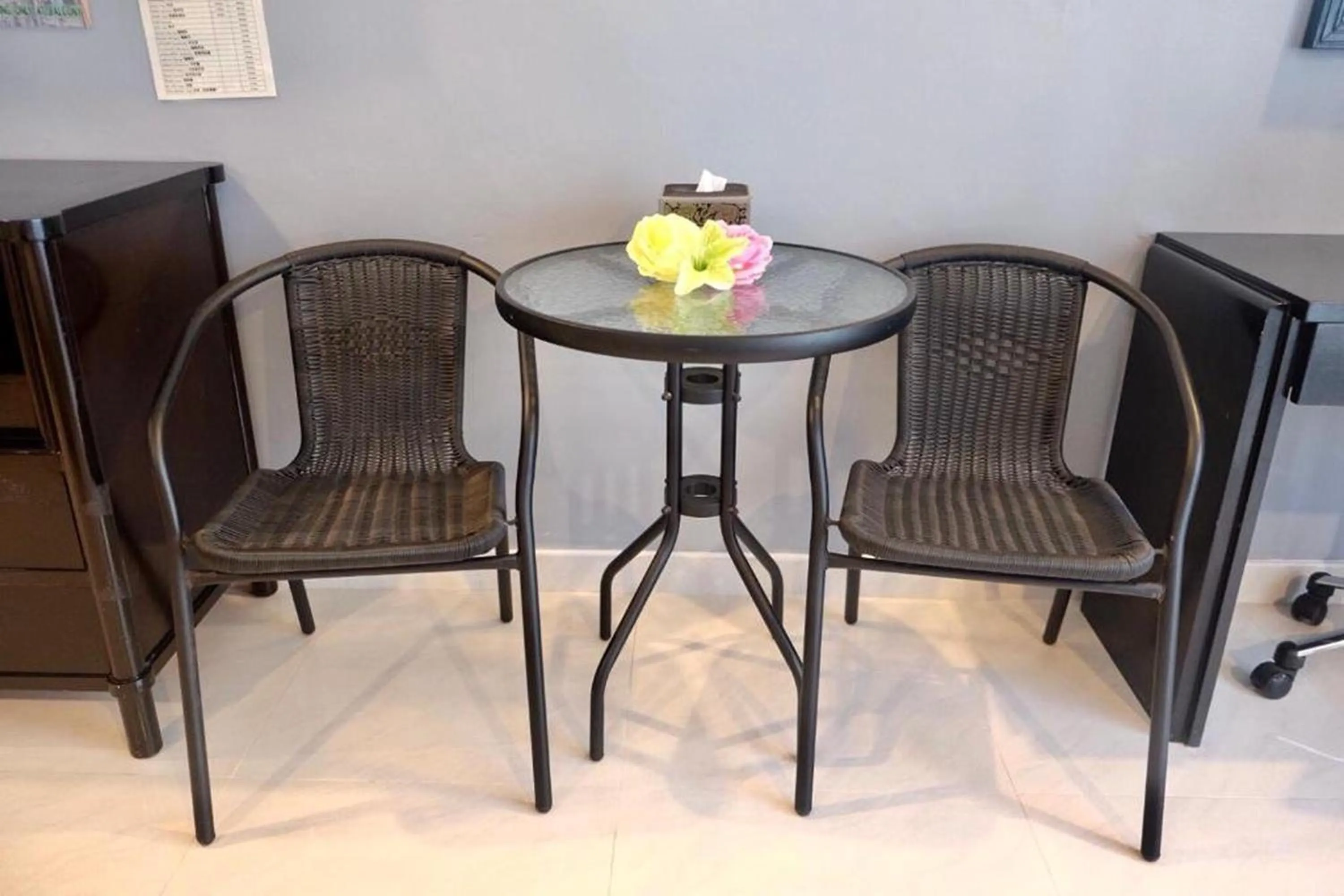 Seating area in A2Sea Hotel