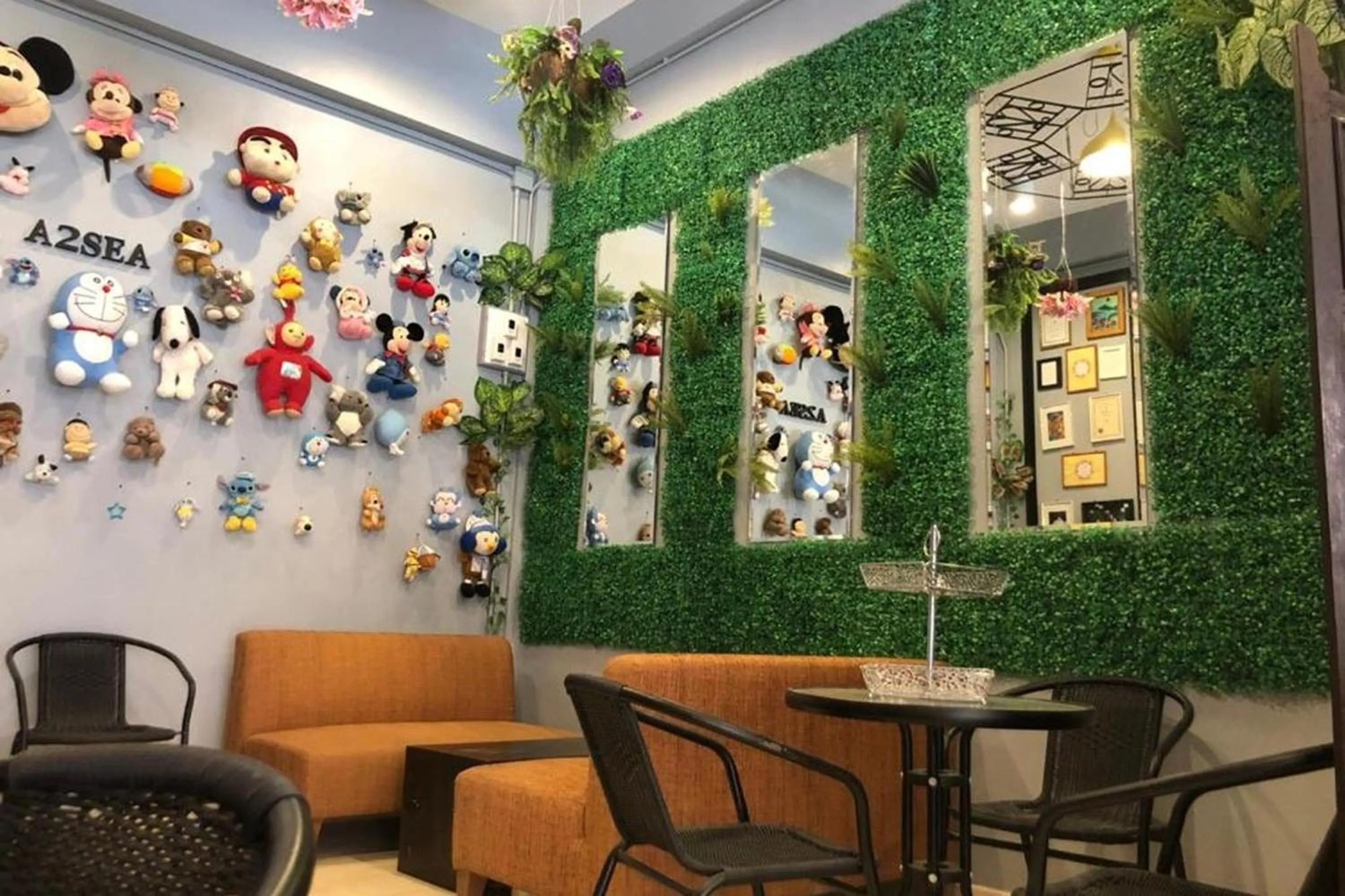 Seating area in A2Sea Hotel