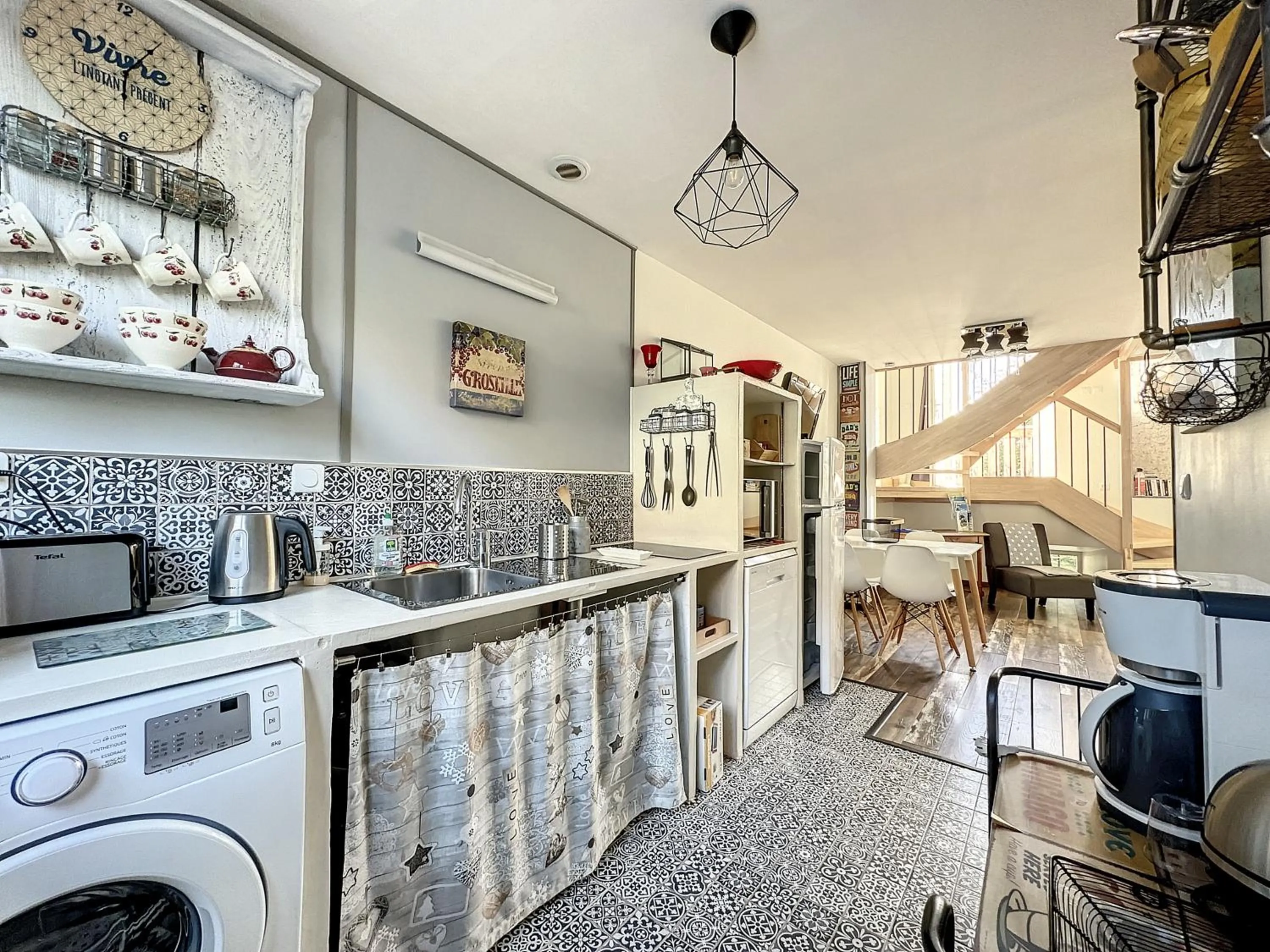 Kitchen or kitchenette in Antre Lacs